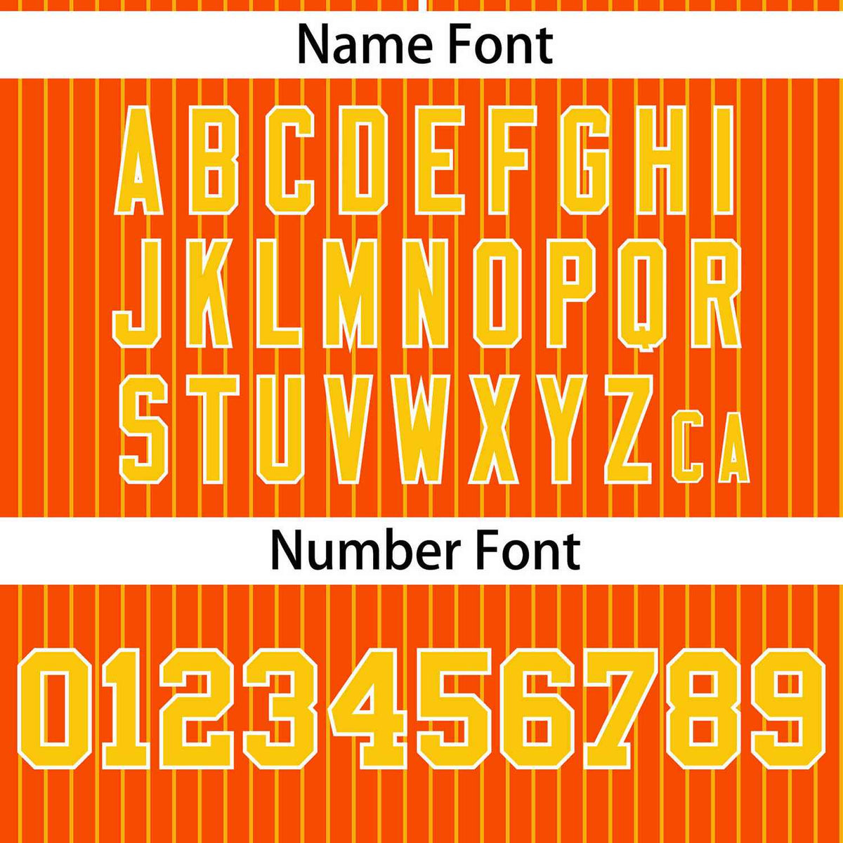 Custom Orange Gold Stripe Fashion Authentic Two-Button Softball Jersey