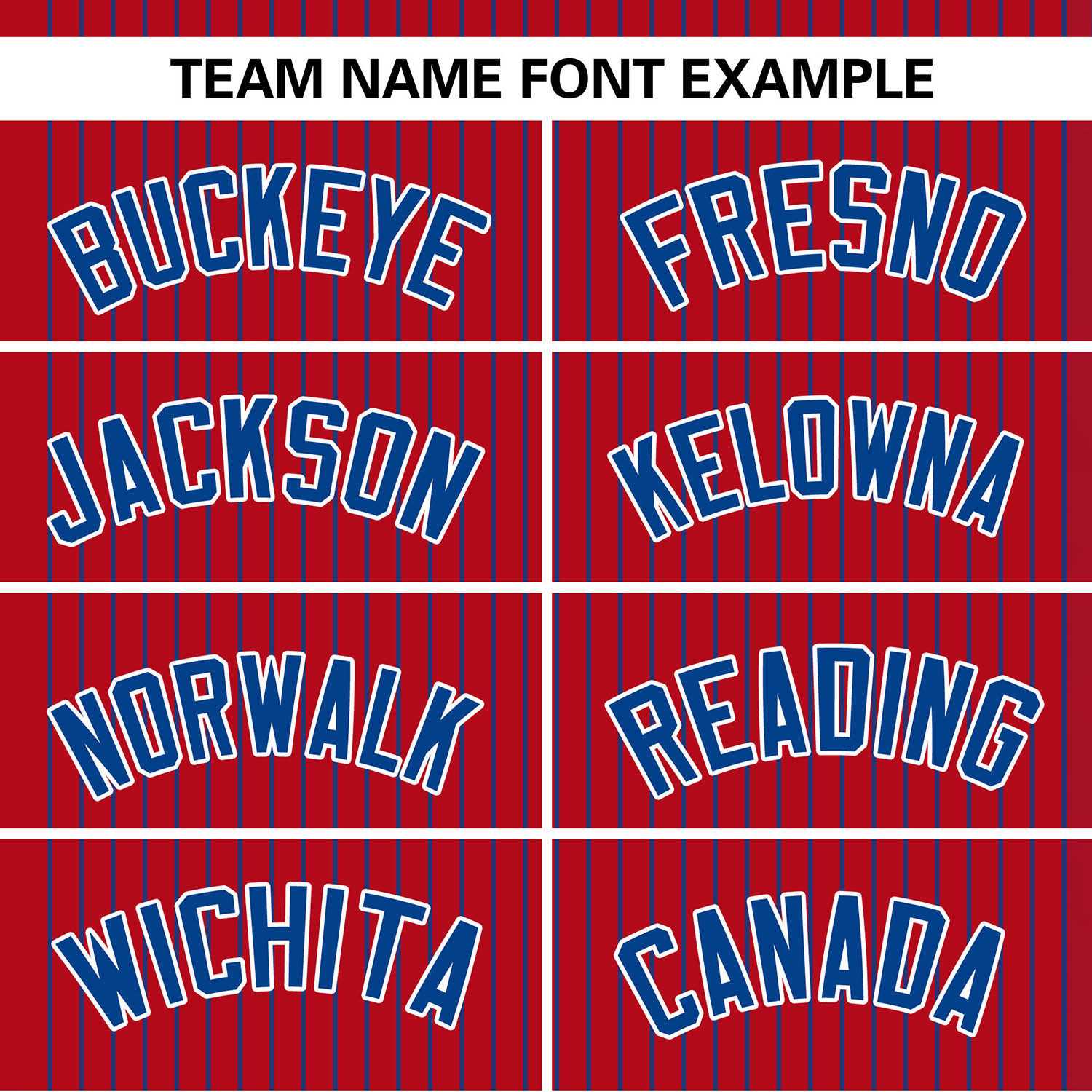 Custom Red Royal Stripe Fashion Authentic Two-Button Softball Jersey