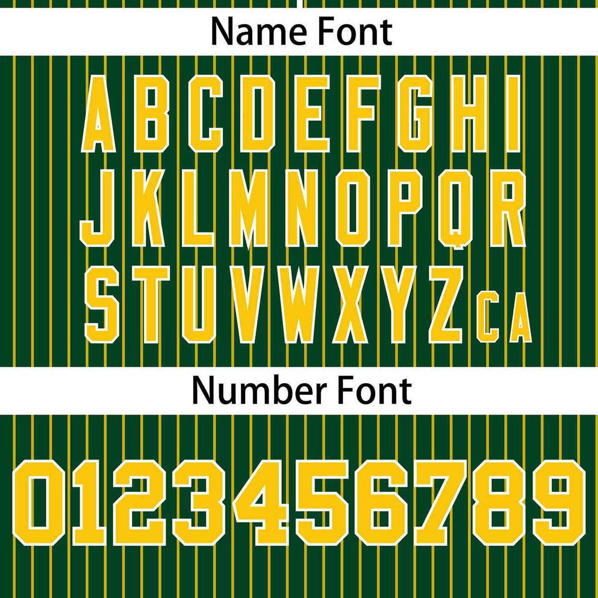 Custom Gold Gold Stripe Fashion Authentic Two-Button Softball Jersey