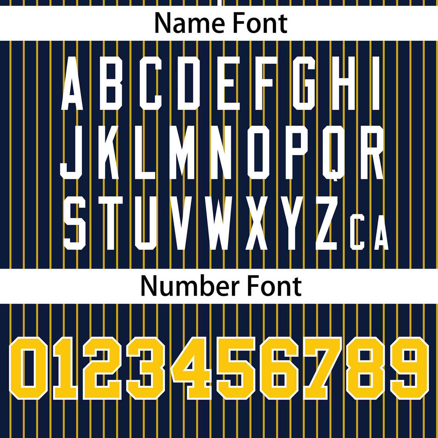 Custom Navy Gold Stripe Fashion Authentic Two-Button Softball Jersey