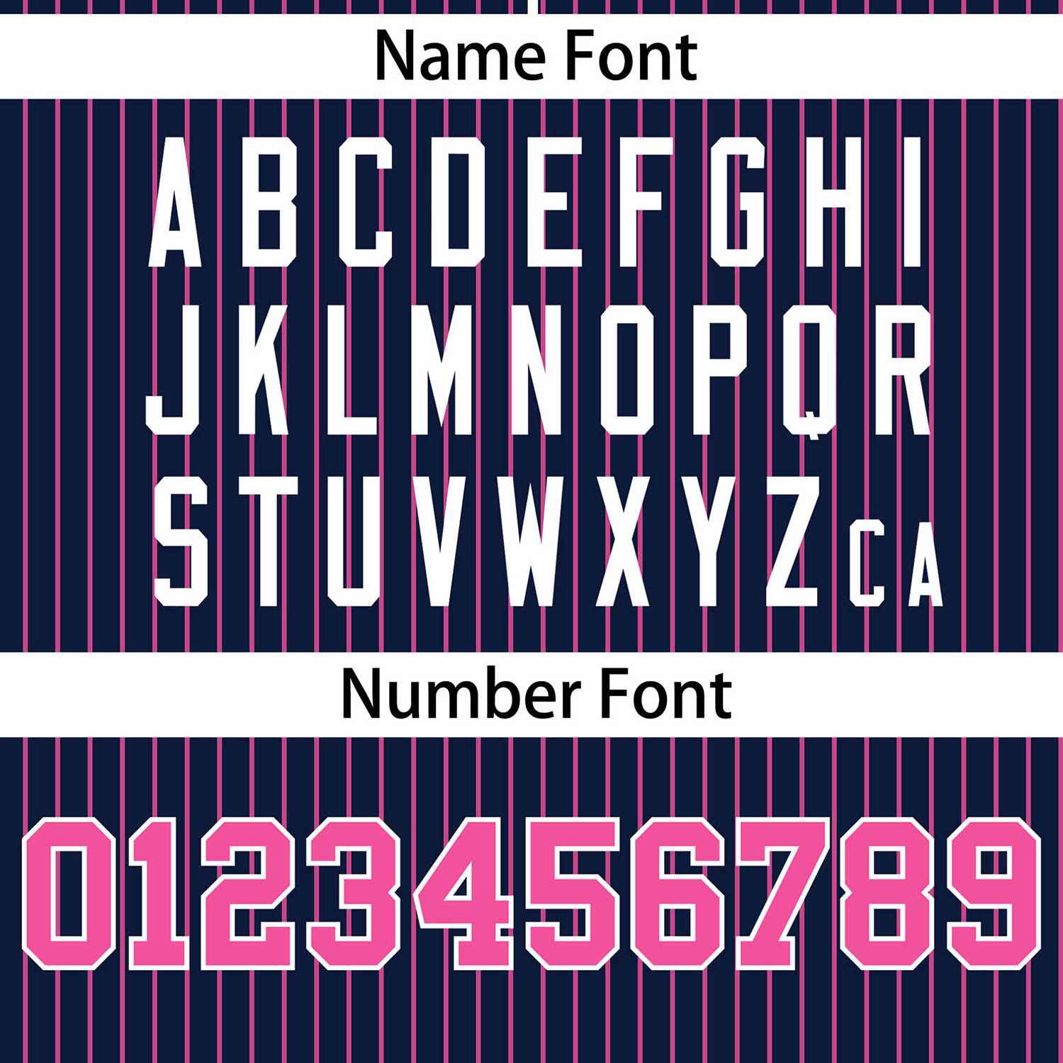 Custom Navy Pink Stripe Fashion Authentic Two-Button Softball Jersey