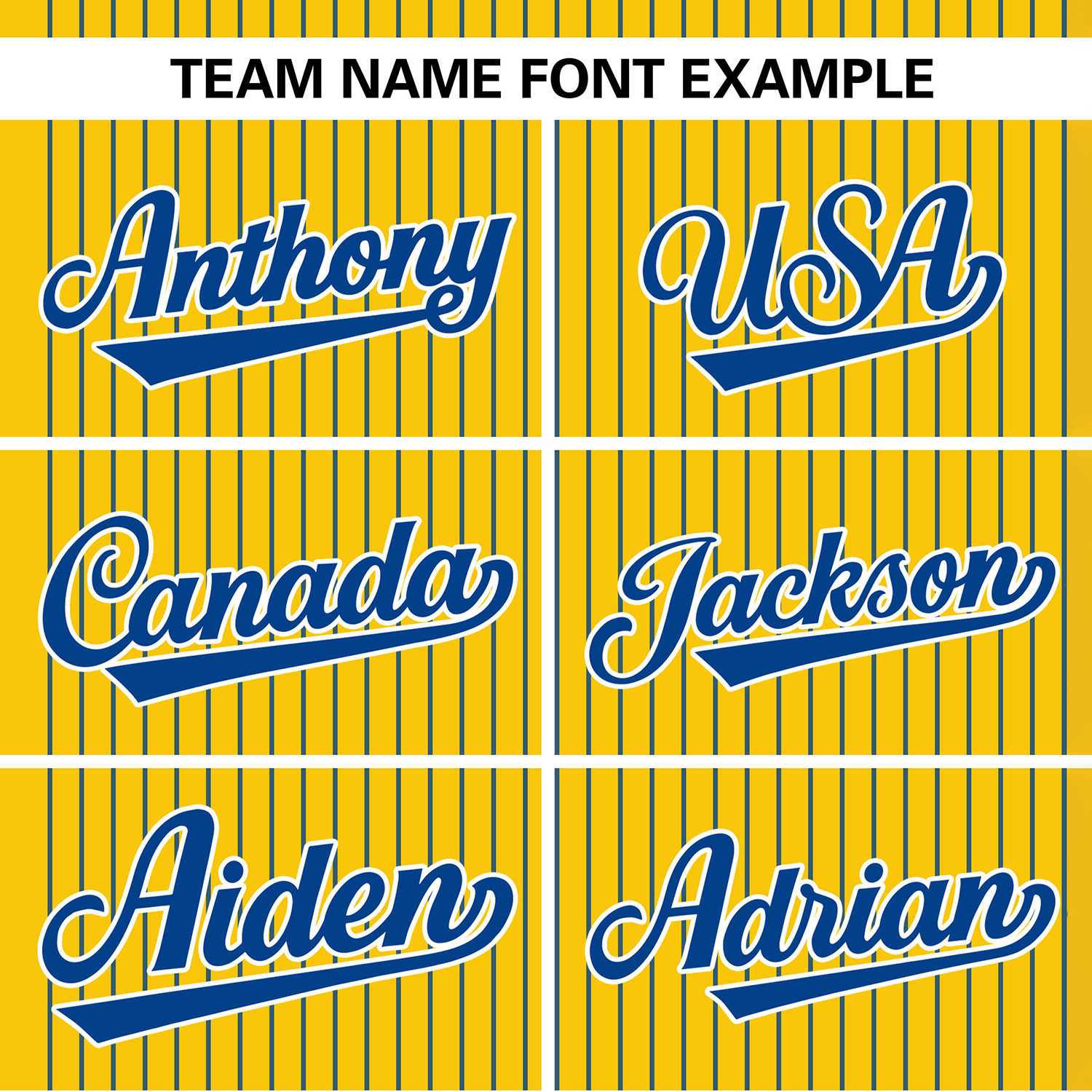 Custom Gold Royal Stripe Fashion Authentic Two-Button Softball Jersey