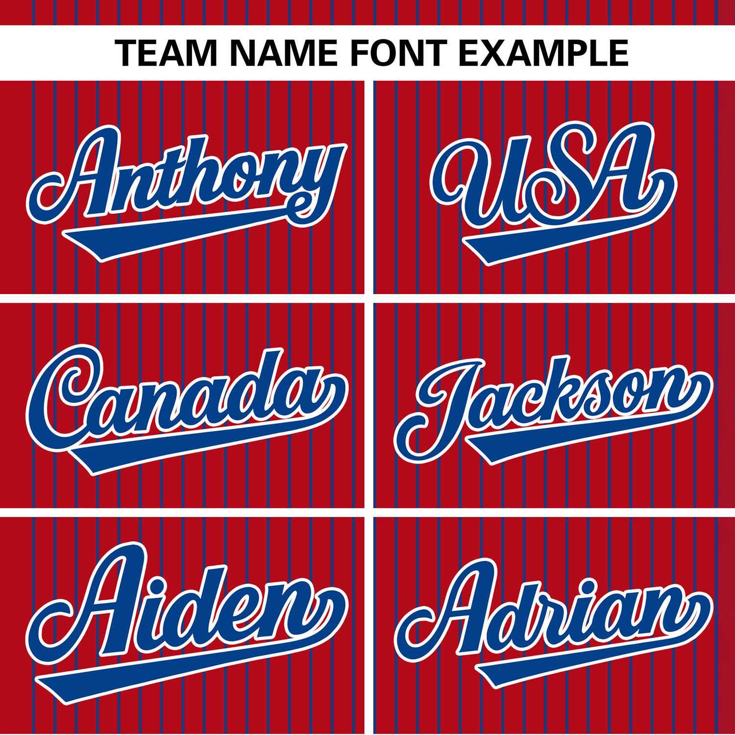 Custom Red Royal Stripe Fashion Authentic Two-Button Softball Jersey