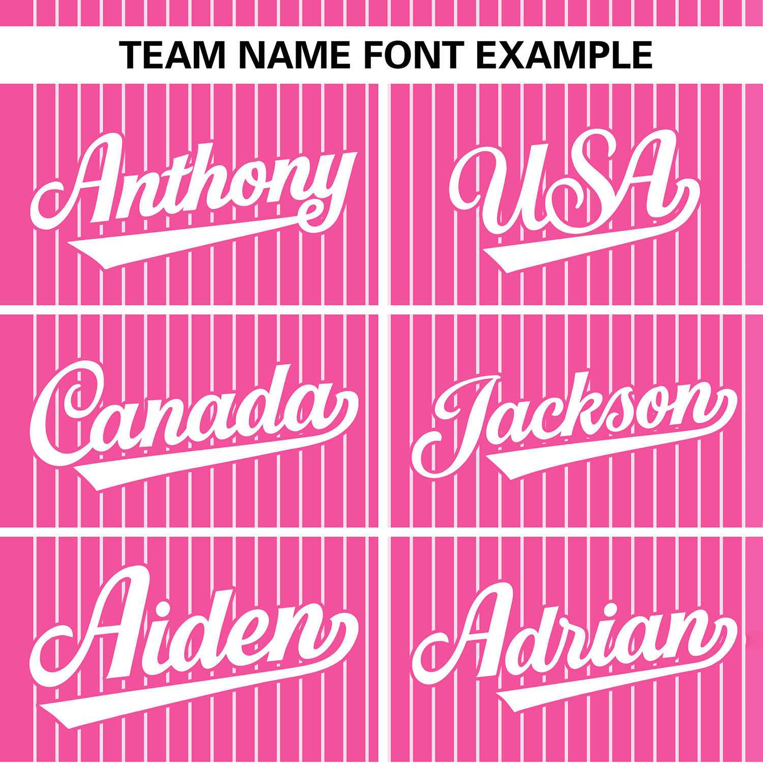 Custom Pink White Stripe Fashion Authentic Two-Button Softball Jersey