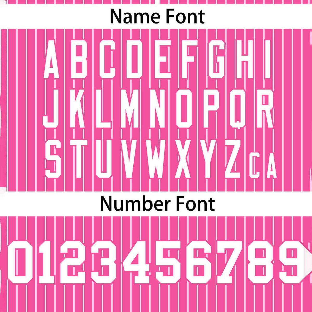 Custom Pink White Stripe Fashion Authentic Two-Button Softball Jersey