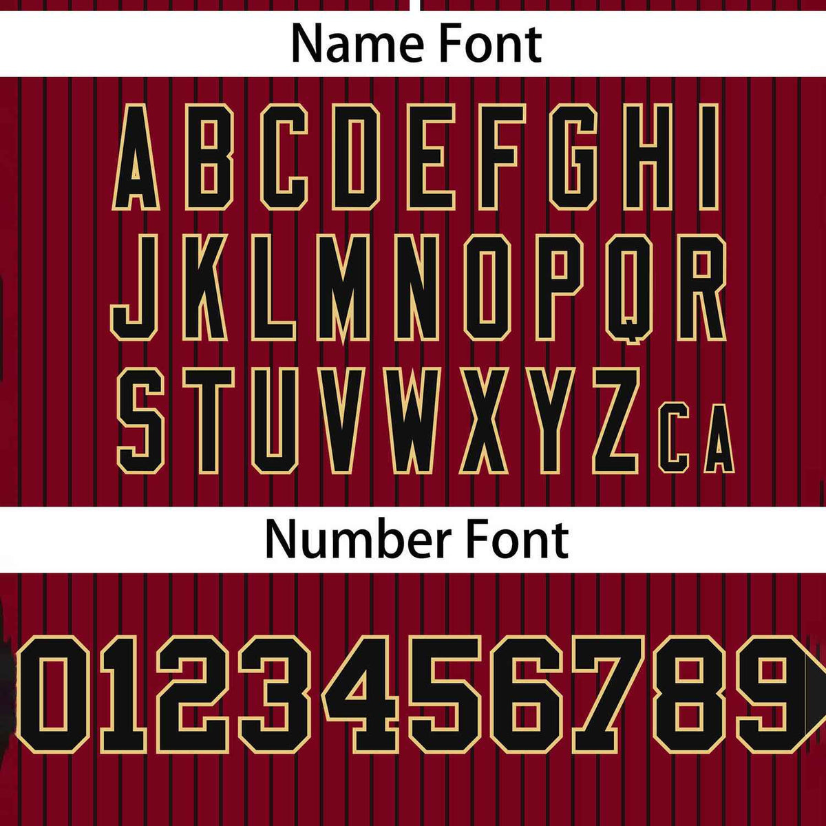 Custom Crimson Black Stripe Fashion Authentic Two-Button Softball Jersey