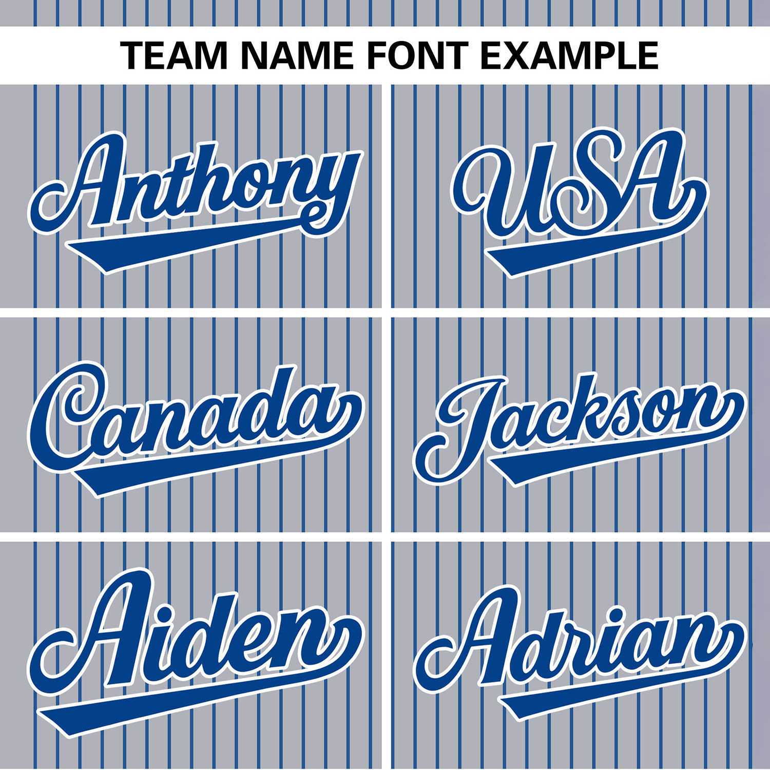 Custom Gray Royal Stripe Fashion Authentic Two-Button Softball Jersey