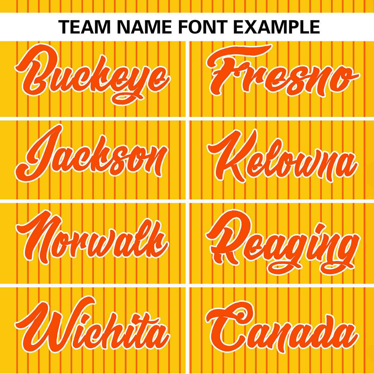 Custom Gold Orange Stripe Fashion Authentic Two-Button Softball Jersey