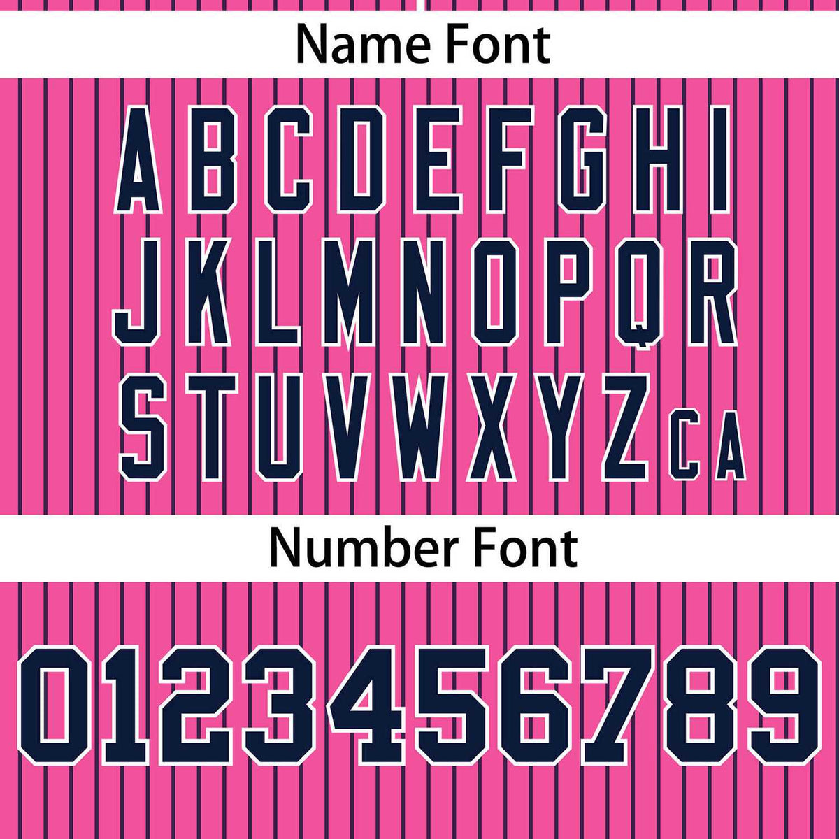 Custom Pink Navy Stripe Fashion Authentic Two-Button Softball Jersey