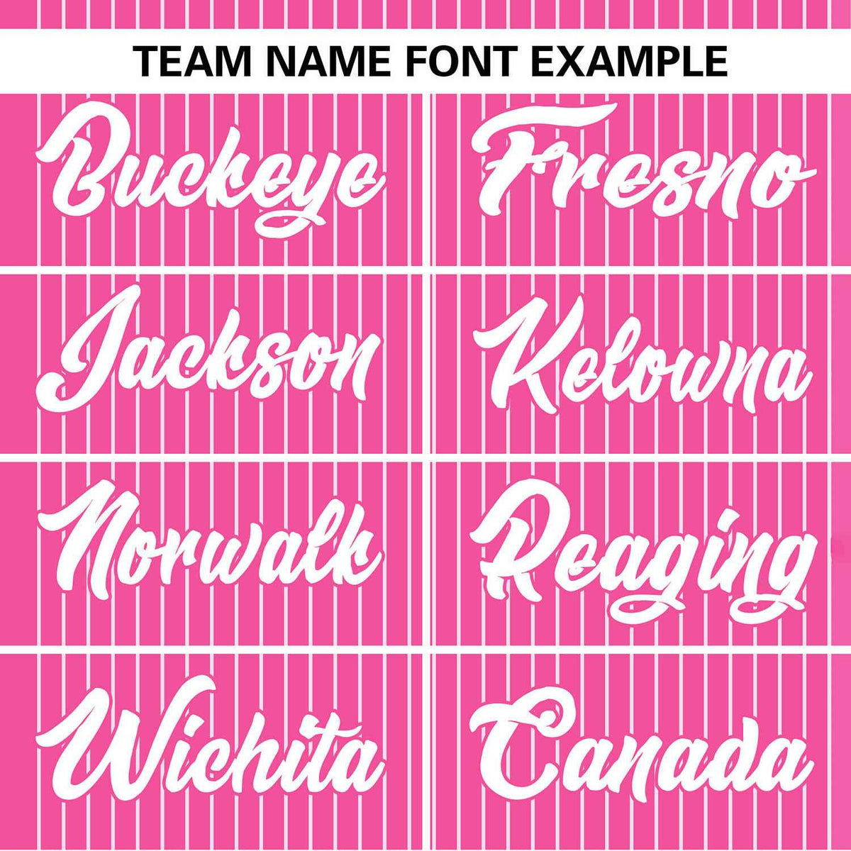 Custom Pink White Stripe Fashion Authentic Two-Button Softball Jersey