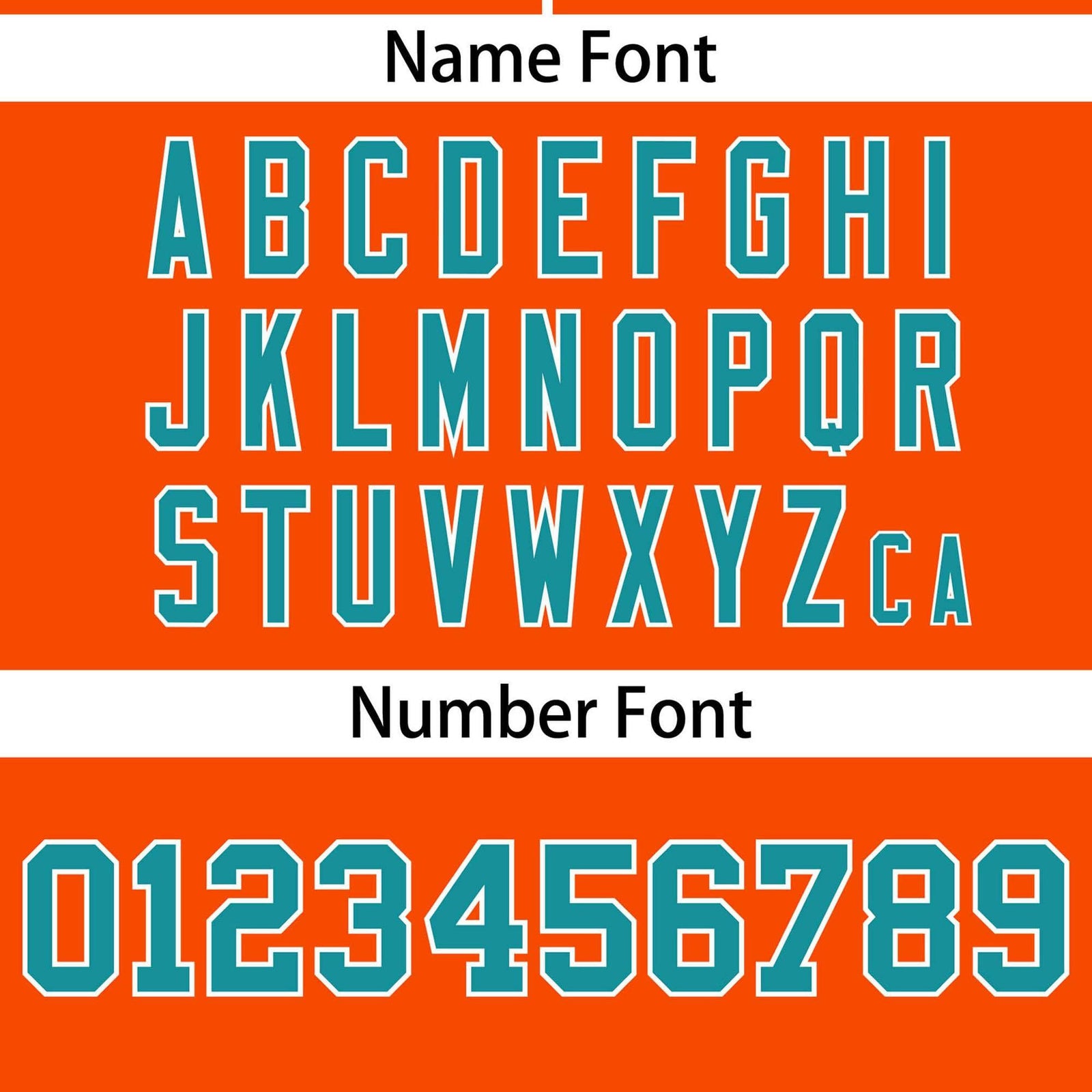 Custom Orange White-Aqua Color Block Personalized Authentic Two-Button Softball Jersey