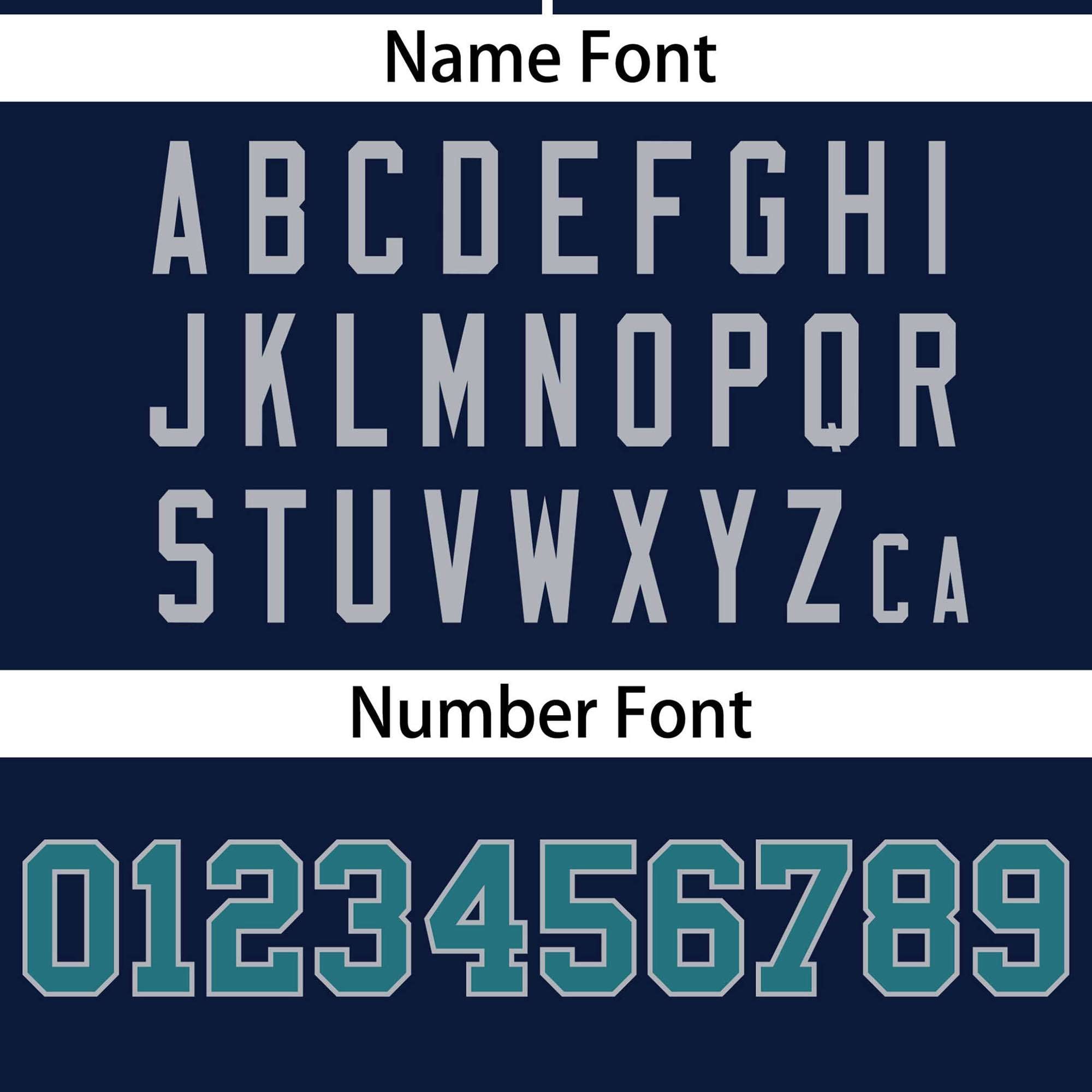 Custom Navy Gray-Aqua Color Block Personalized Authentic Two-Button Softball Jersey