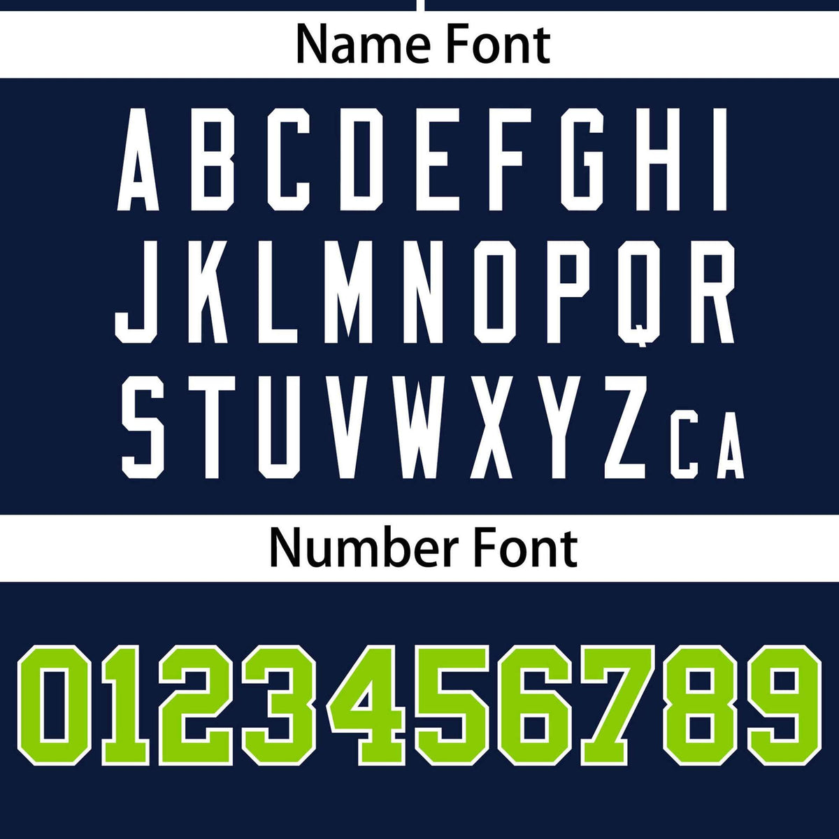 Custom Navy White-Neon Green Color Block Personalized Authentic Two-Button Softball Jersey