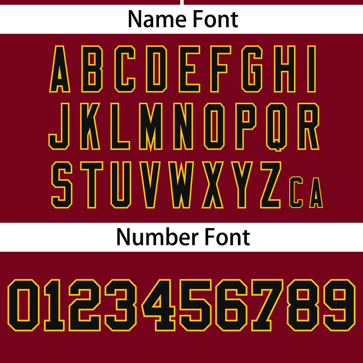 Custom Crimson Black-Gold Color Block Personalized Authentic Two-Button Softball Jersey