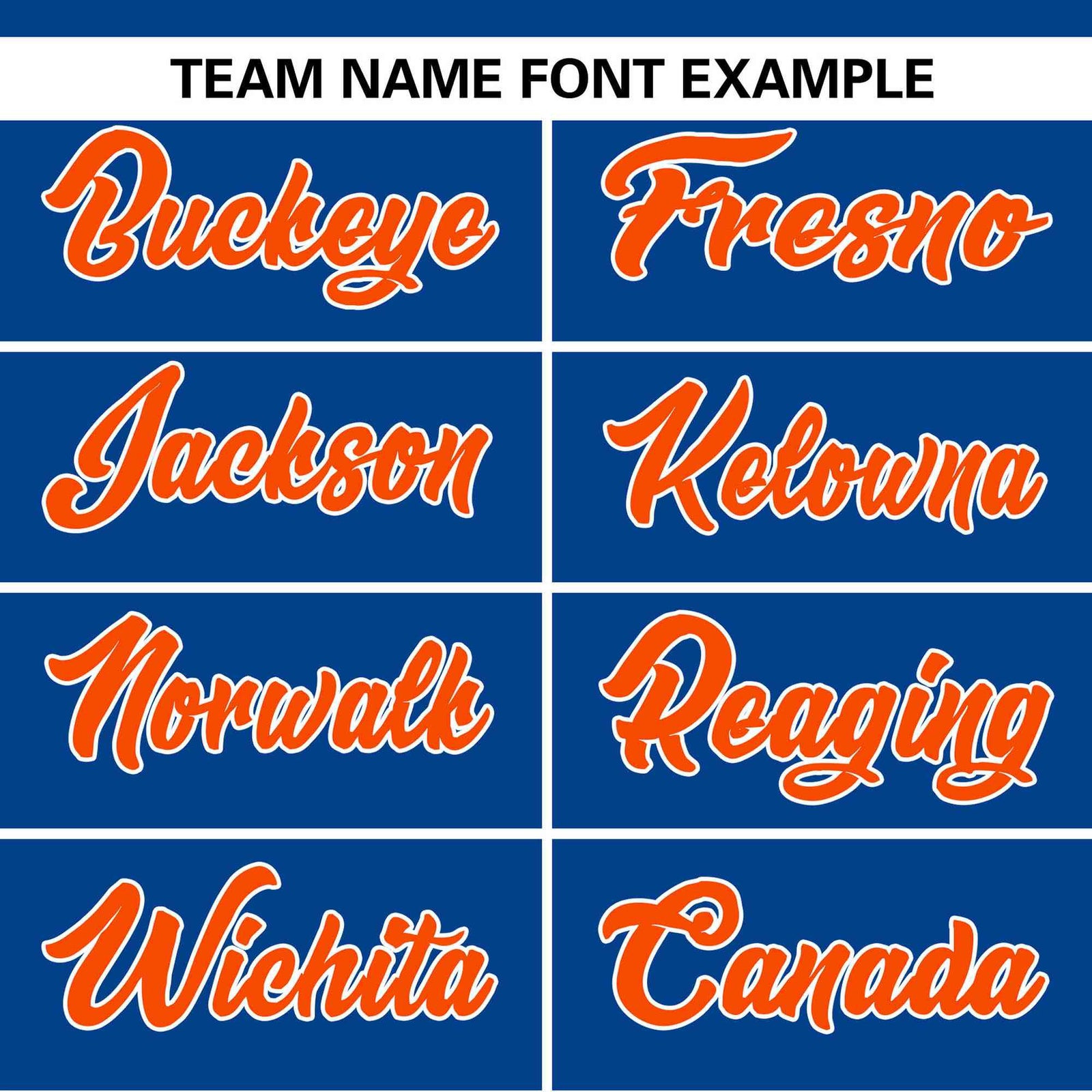 Custom Royal White-Orange Color Block Personalized Authentic Two-Button Softball Jersey