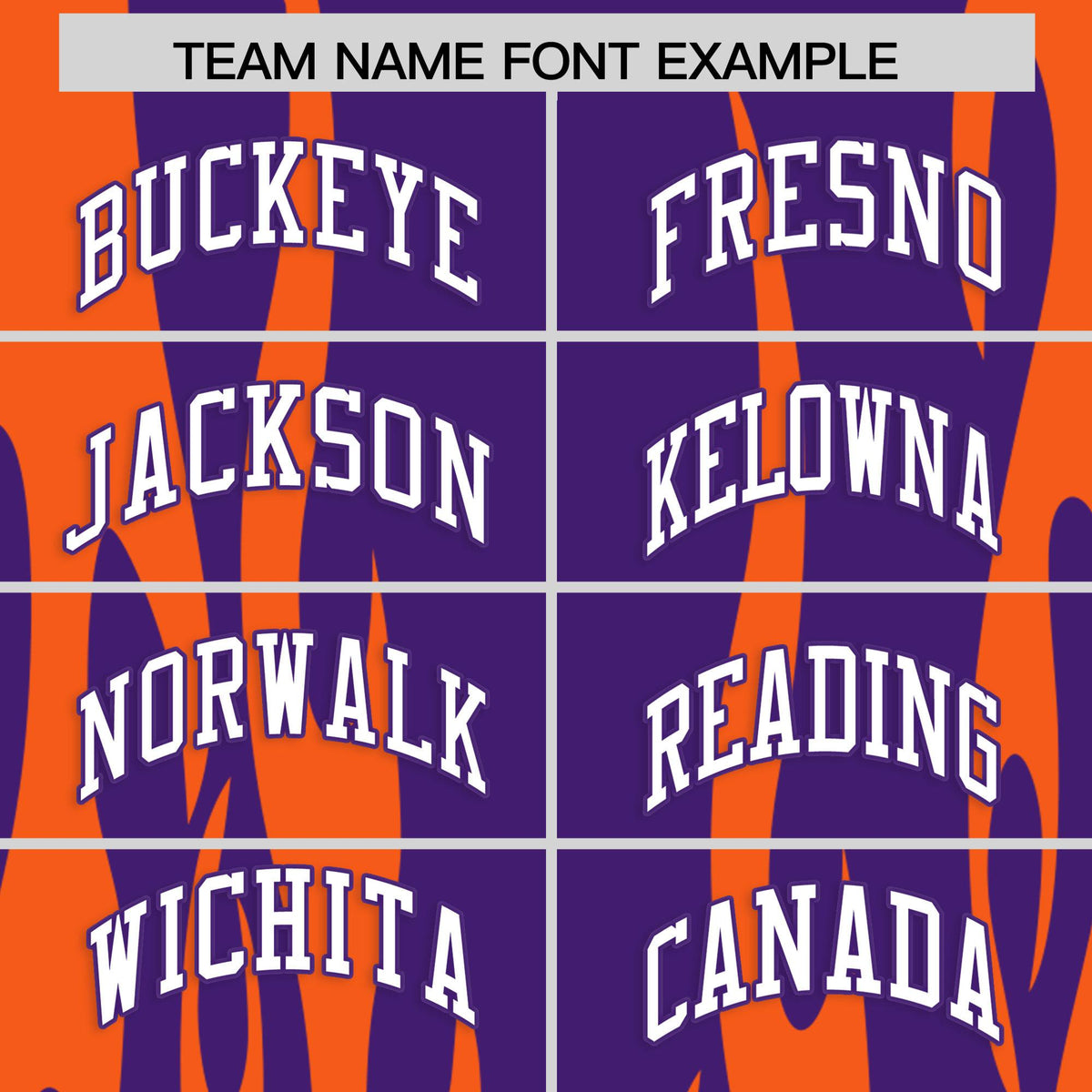 Custom Purple Orange Flame Pattern Authentic Pullover Baseball Jersey