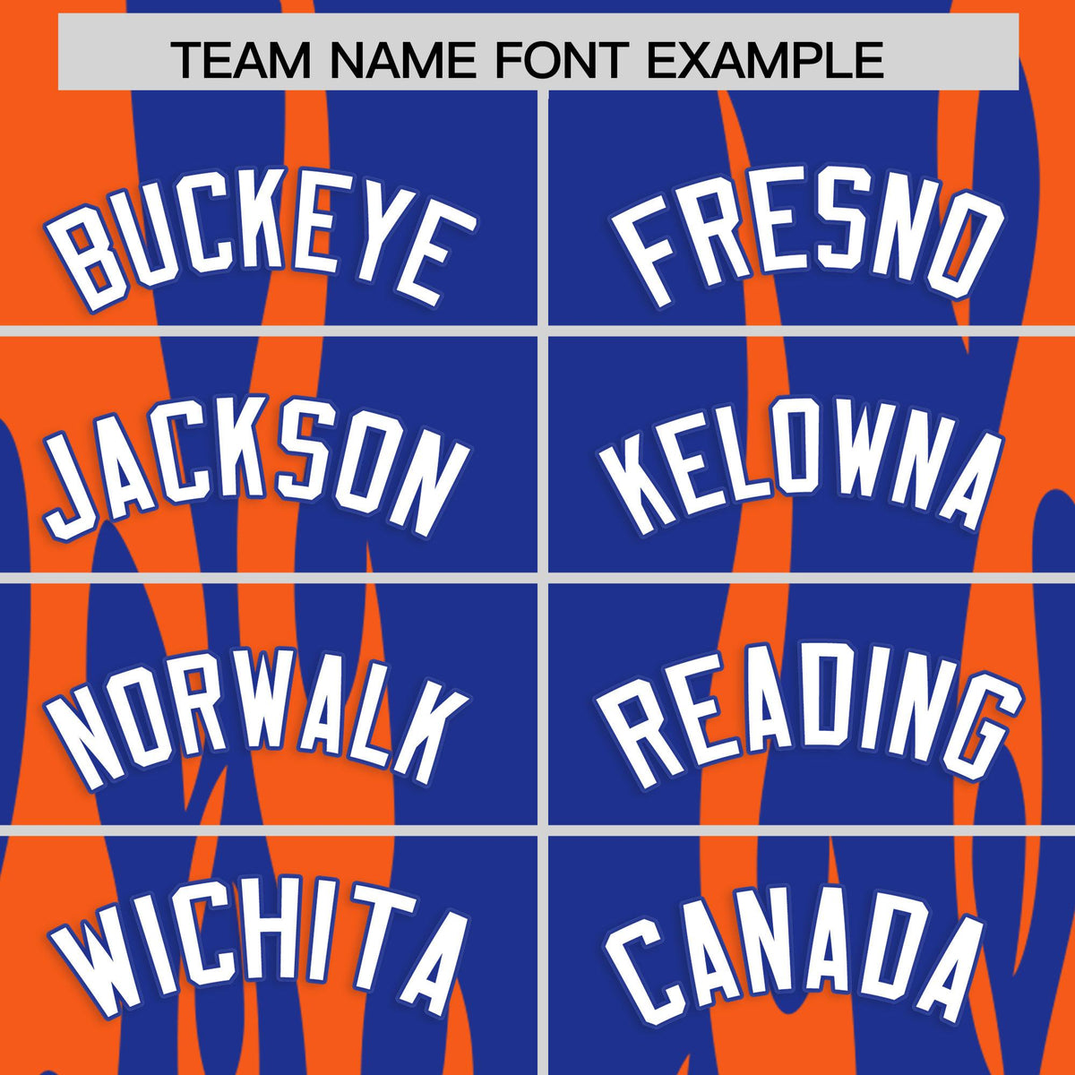 Custom Royal Orange Flame Pattern Authentic Pullover Baseball Jersey