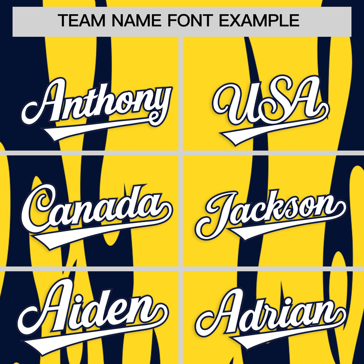 Custom Gold Navy Flame Pattern Authentic Pullover Baseball Jersey