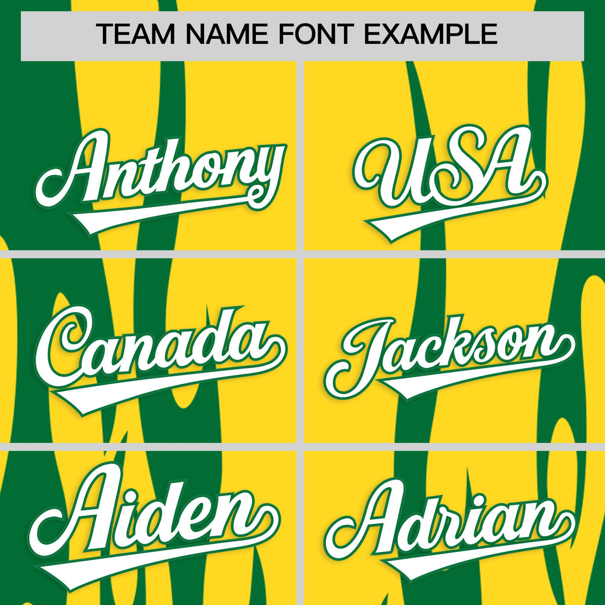 Custom Gold Kelly Green Flame Pattern Authentic Pullover Baseball Jersey