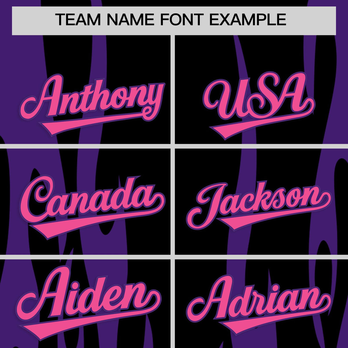 Custom Black Purple Flame Pattern Authentic Pullover Baseball Jersey