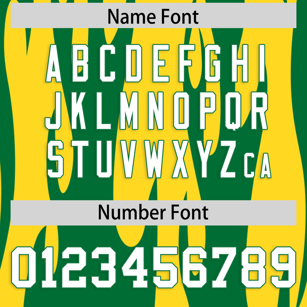 Custom Gold Kelly Green Flame Pattern Authentic Pullover Baseball Jersey