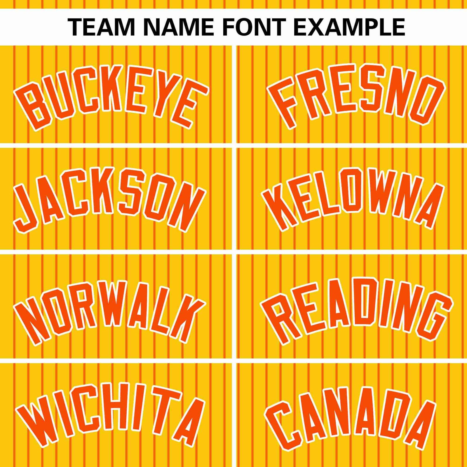 Custom Gold Orange Stripe Fashion Authentic Pullover Baseball Jersey