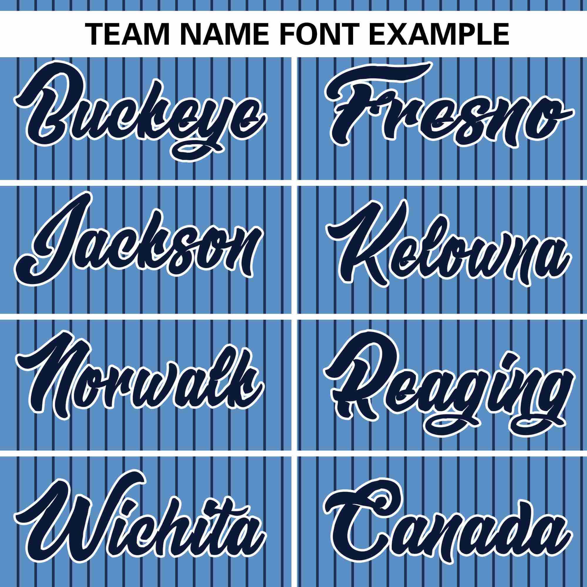 Custom Light Blue Navy Stripe Fashion Authentic Pullover Baseball Jersey