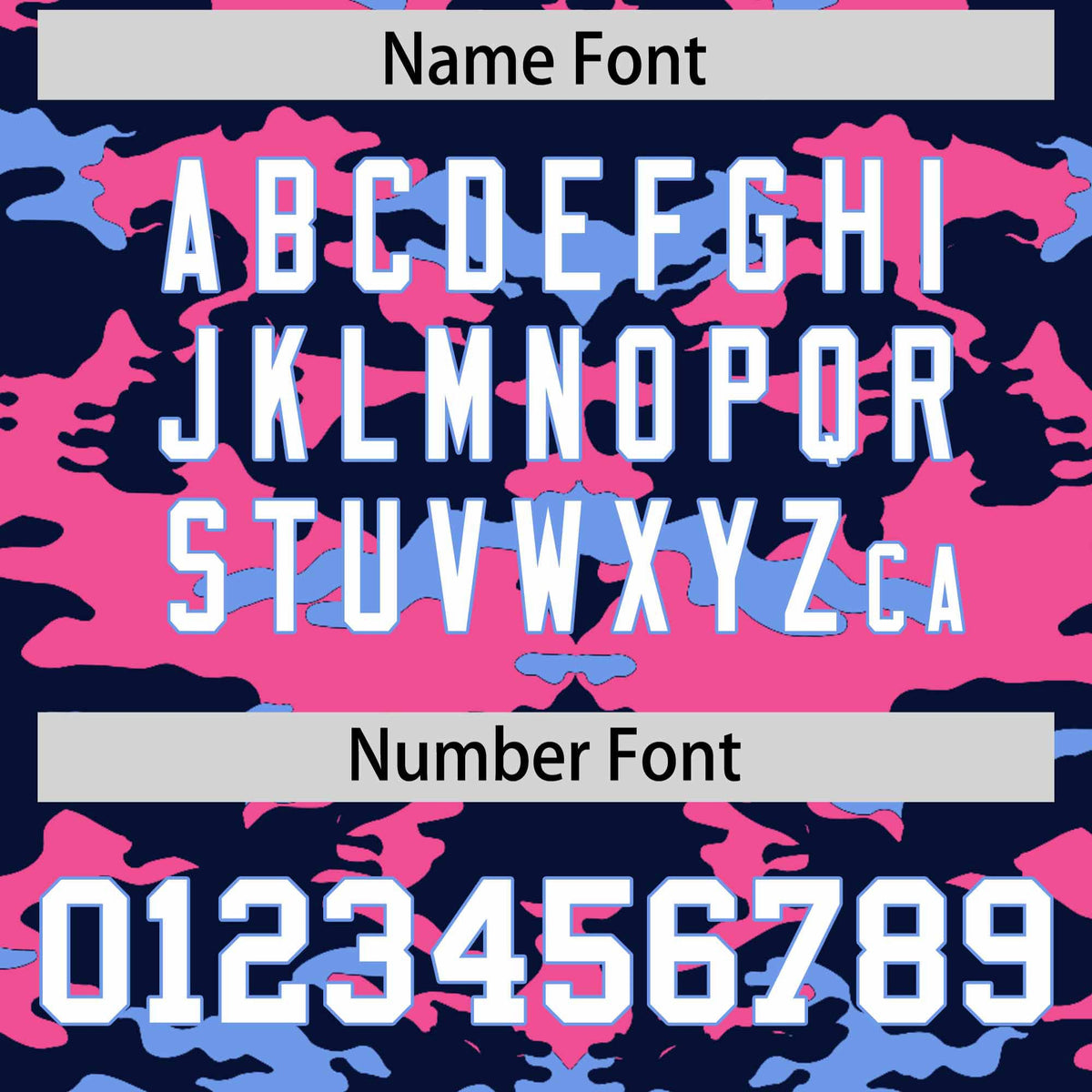 Custom Navy Pink and Powder Blue Camo Fashion Authentic Sleeveless Baseball Jersey