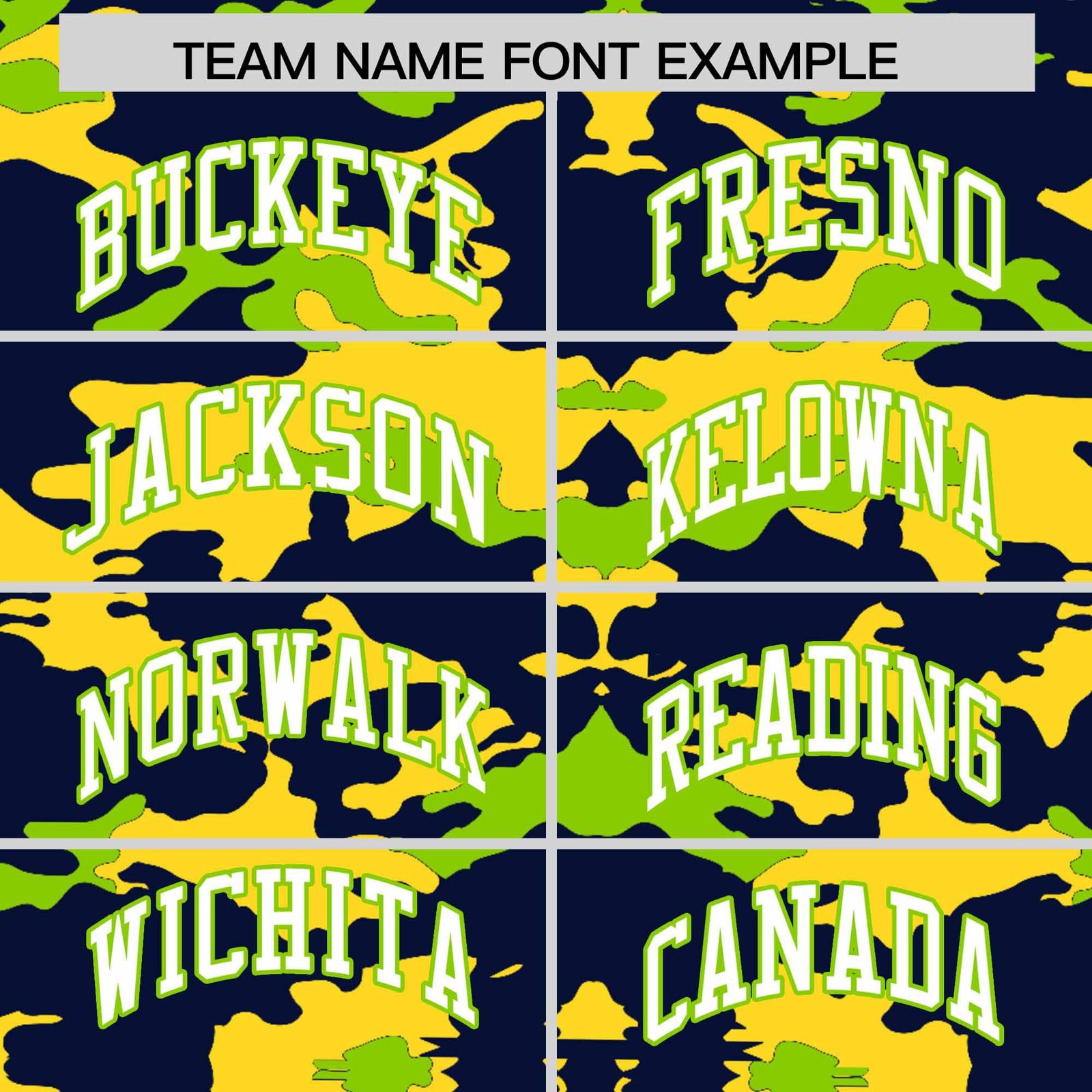 Custom Navy Gold and Neon Green Camo Fashion Authentic Sleeveless Baseball Jersey