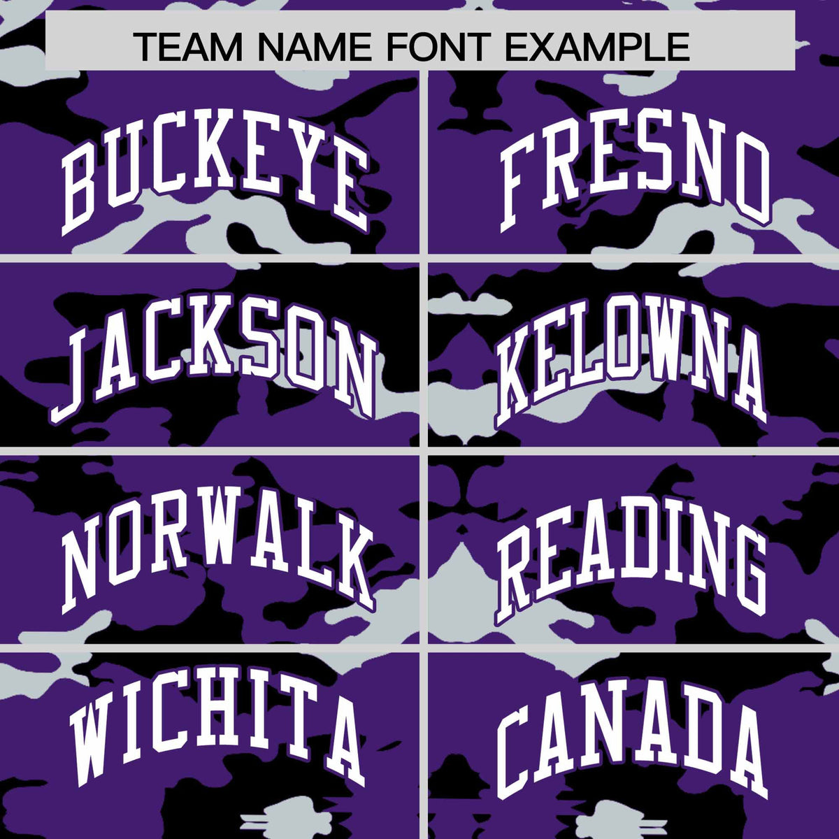 Custom Purple Black and Silver Camo Fashion Authentic Sleeveless Baseball Jersey