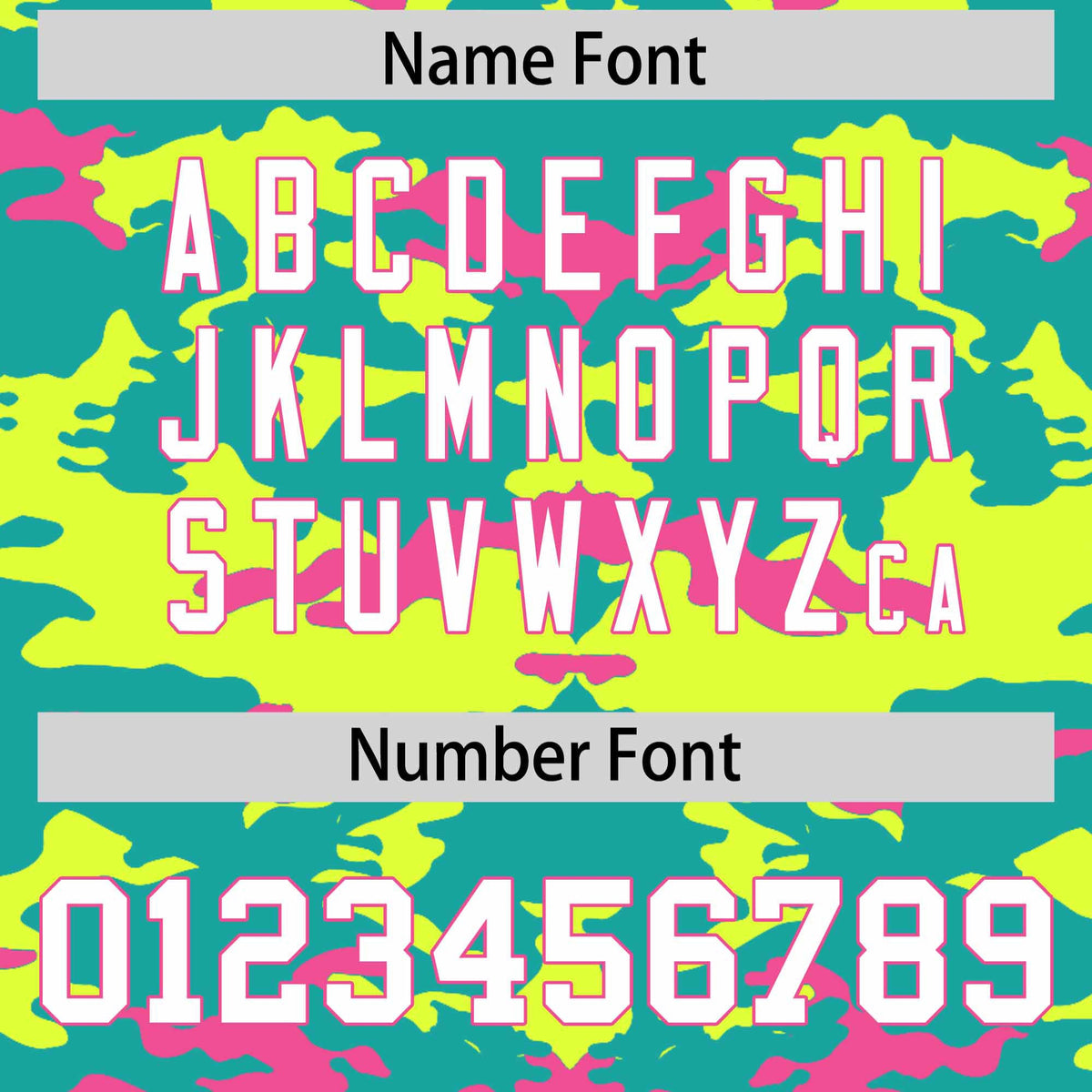 Custom Bright Green Fluorescent Green and Pink Camo Fashion Authentic Sleeveless Baseball Jersey