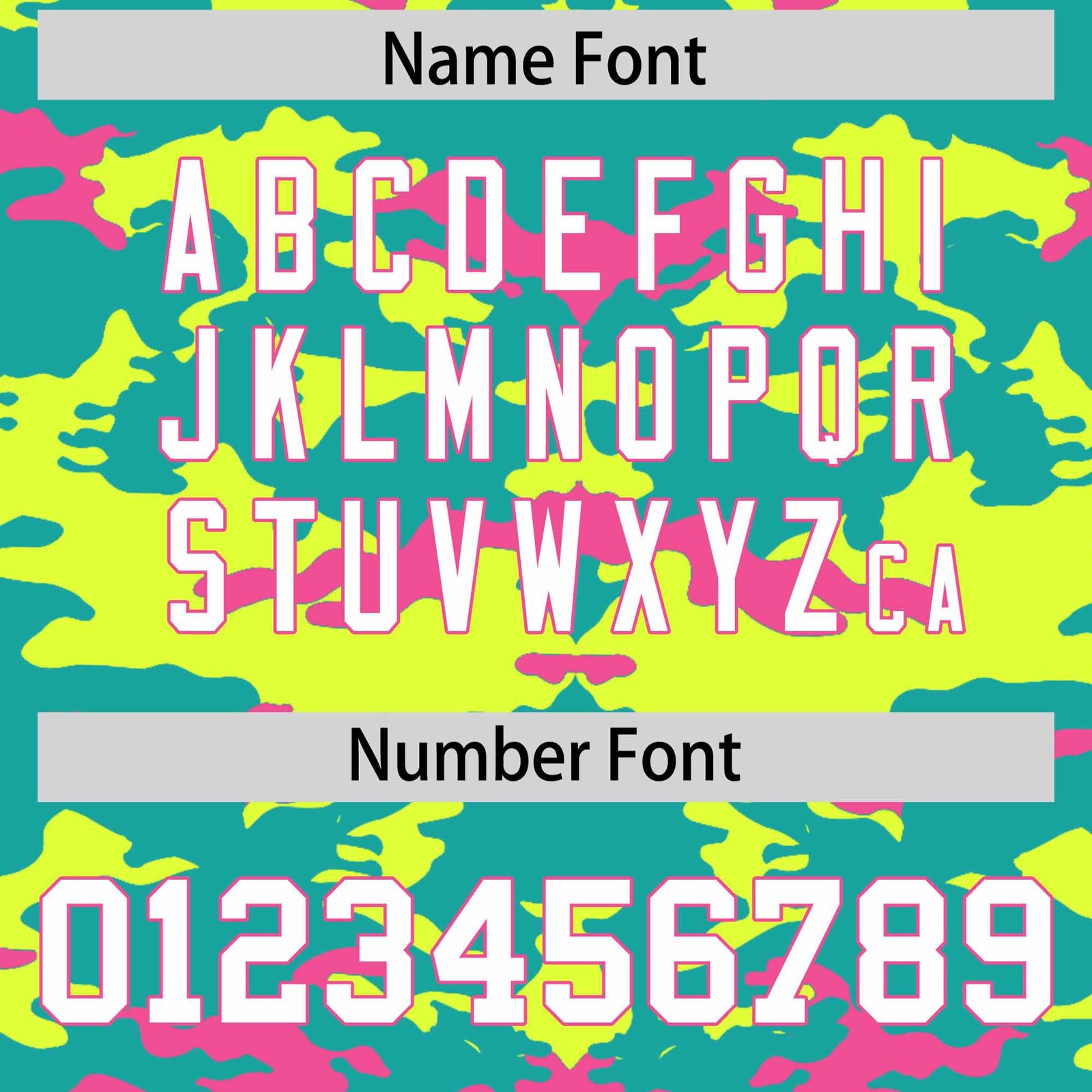 Custom Bright Green Fluorescent Green and Pink Camo Fashion Authentic Sleeveless Baseball Jersey