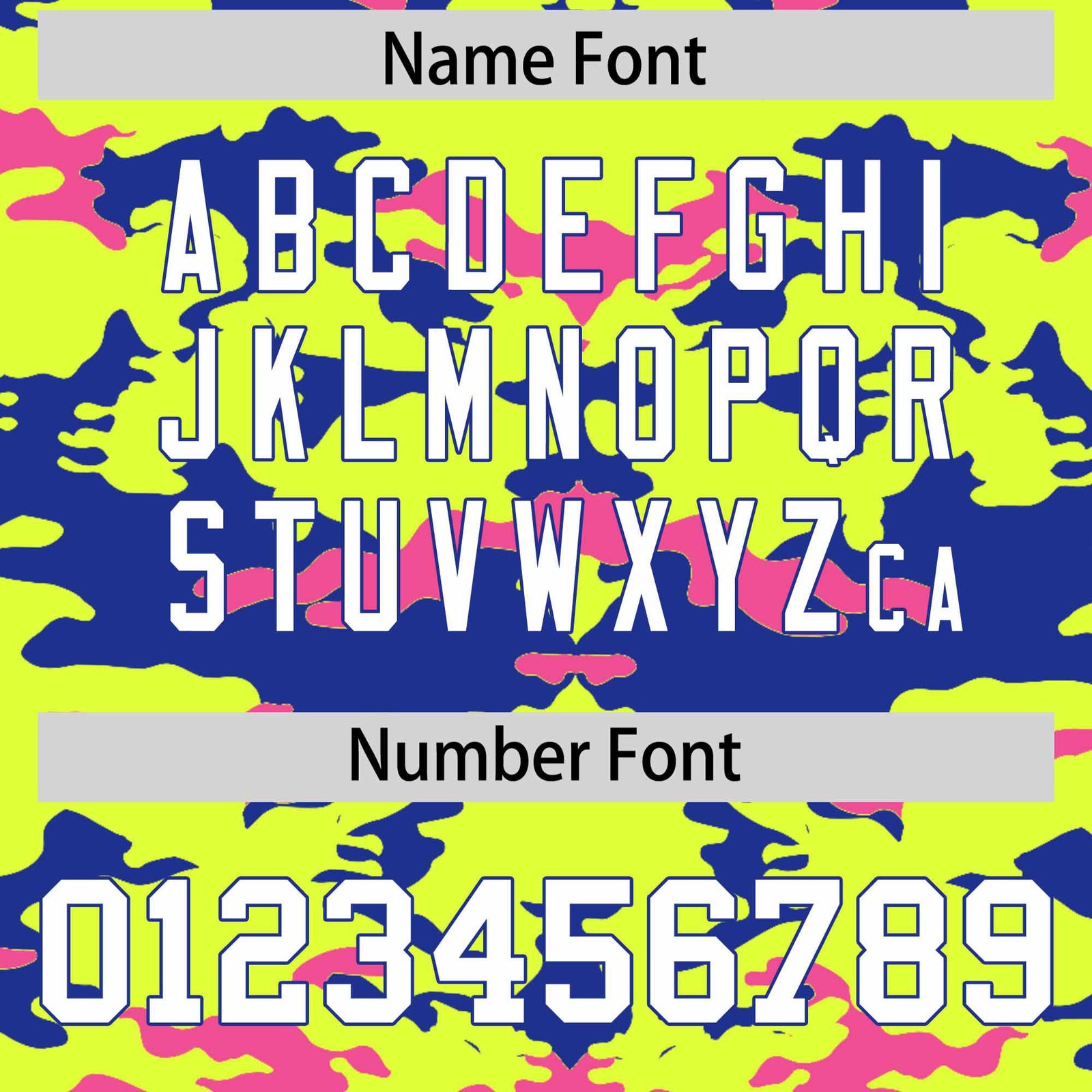 Custom Fluorescent Green Royal and Pink Camo Fashion Authentic Sleeveless Baseball Jersey