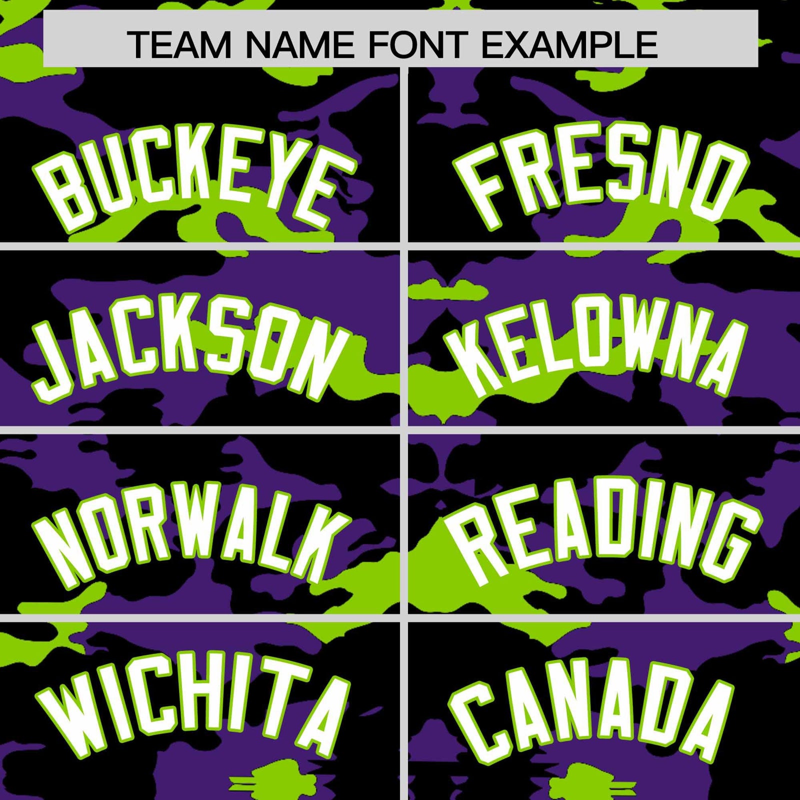 Custom Black Purple and Neon Green Camo Fashion Authentic Sleeveless Baseball Jersey