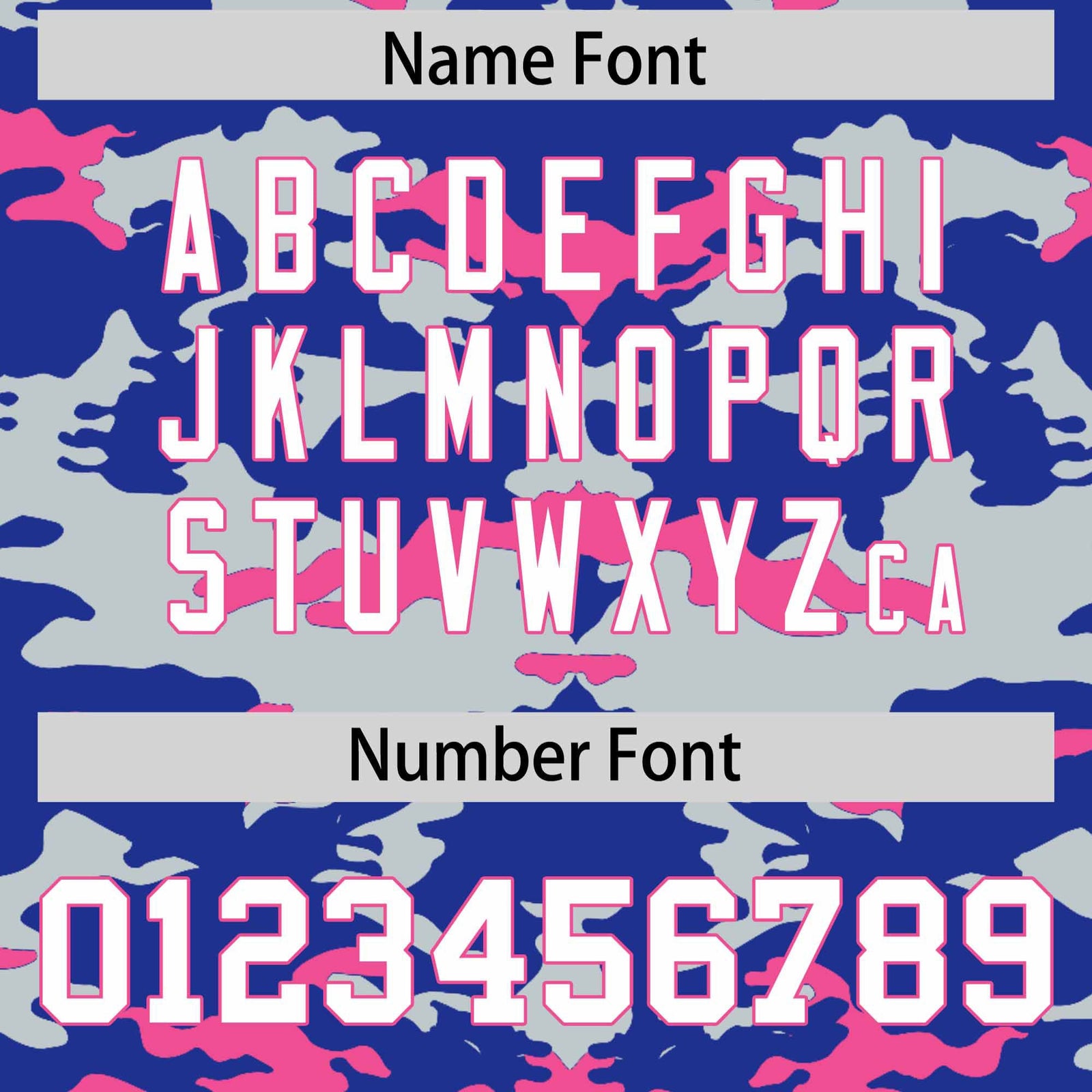 Custom Royal Silver and Pink Camo Fashion Authentic Sleeveless Baseball Jersey