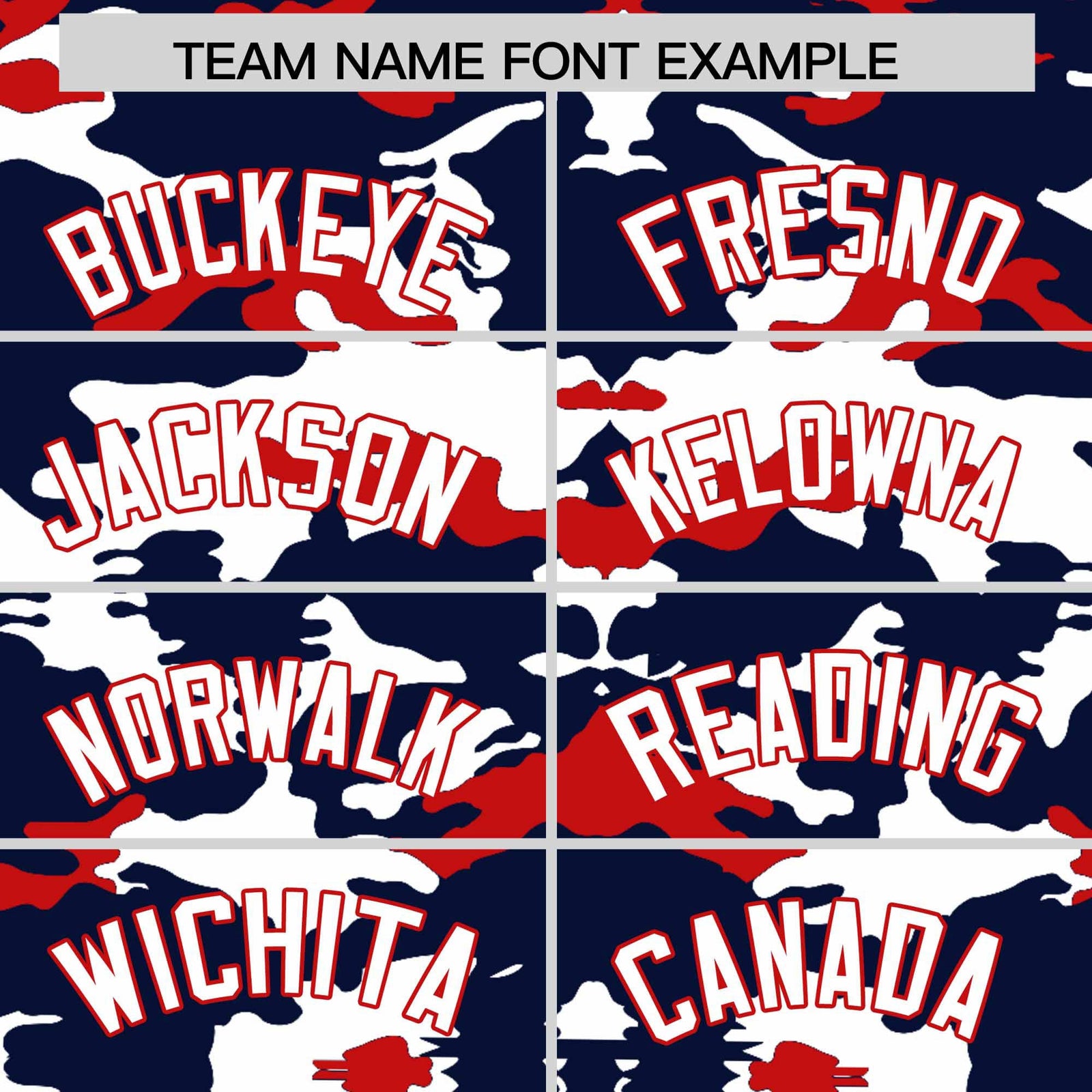 Custom Navy White and Red Camo Fashion Authentic Sleeveless Baseball Jersey