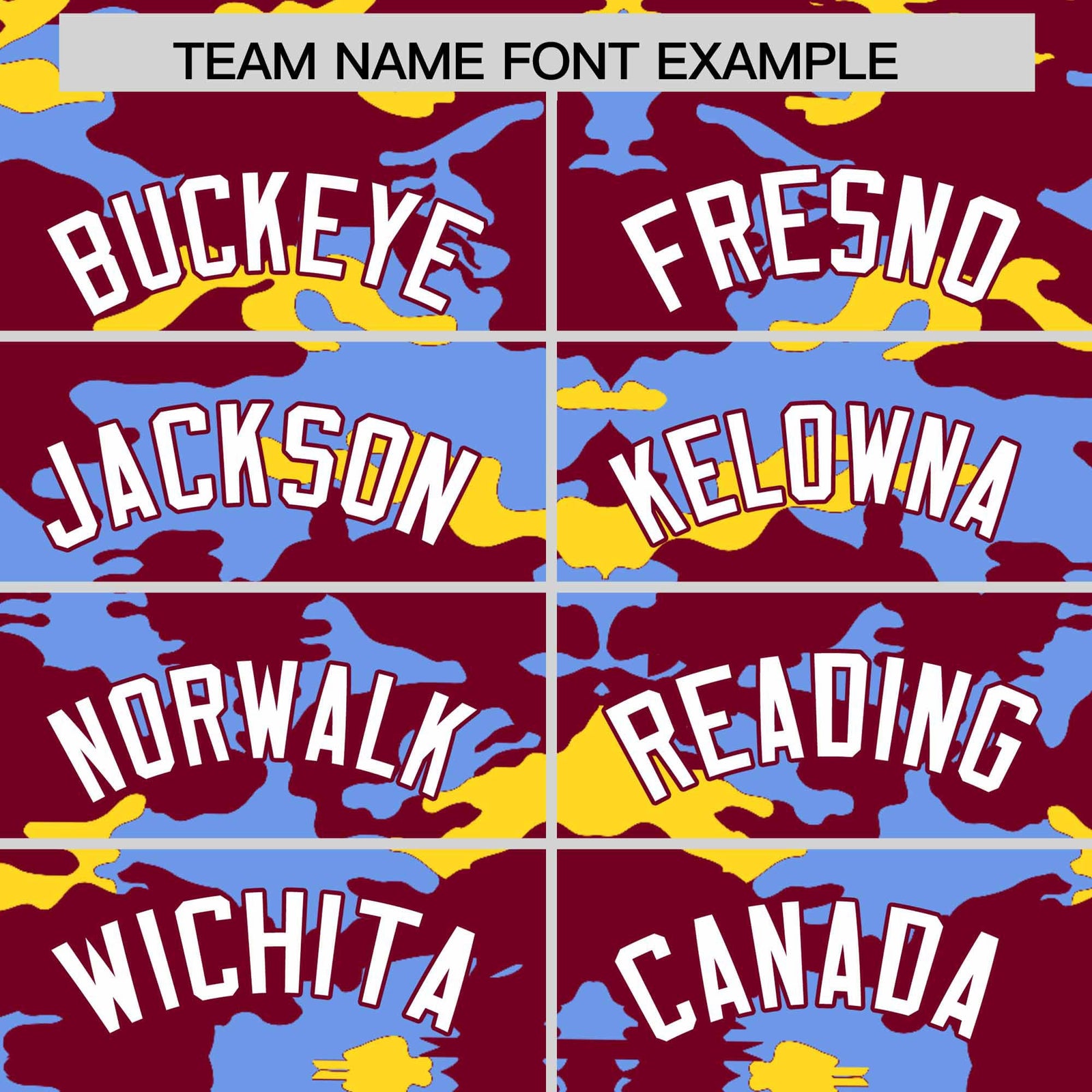 Custom Crimson Light Blue and Gold Camo Fashion Authentic Sleeveless Baseball Jersey