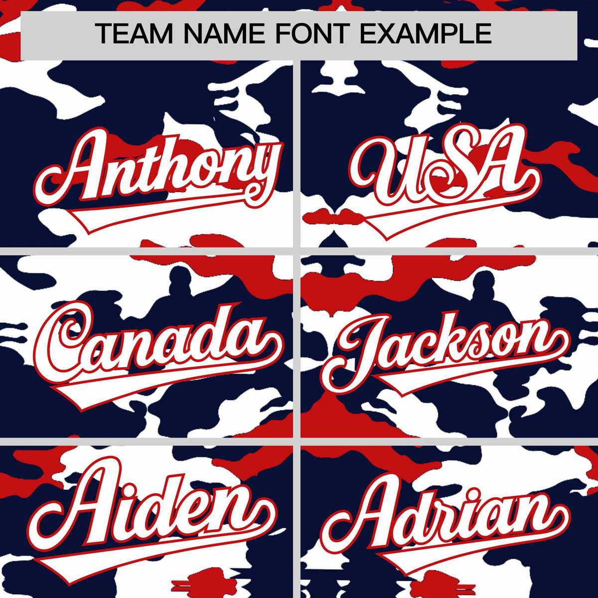 Custom Navy White and Red Camo Fashion Authentic Sleeveless Baseball Jersey