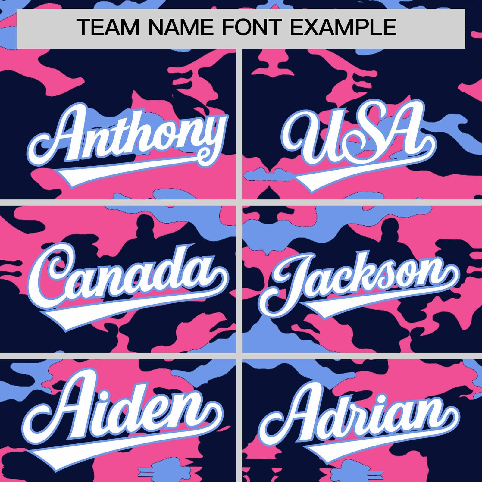 Custom Navy Pink and Powder Blue Camo Fashion Authentic Sleeveless Baseball Jersey