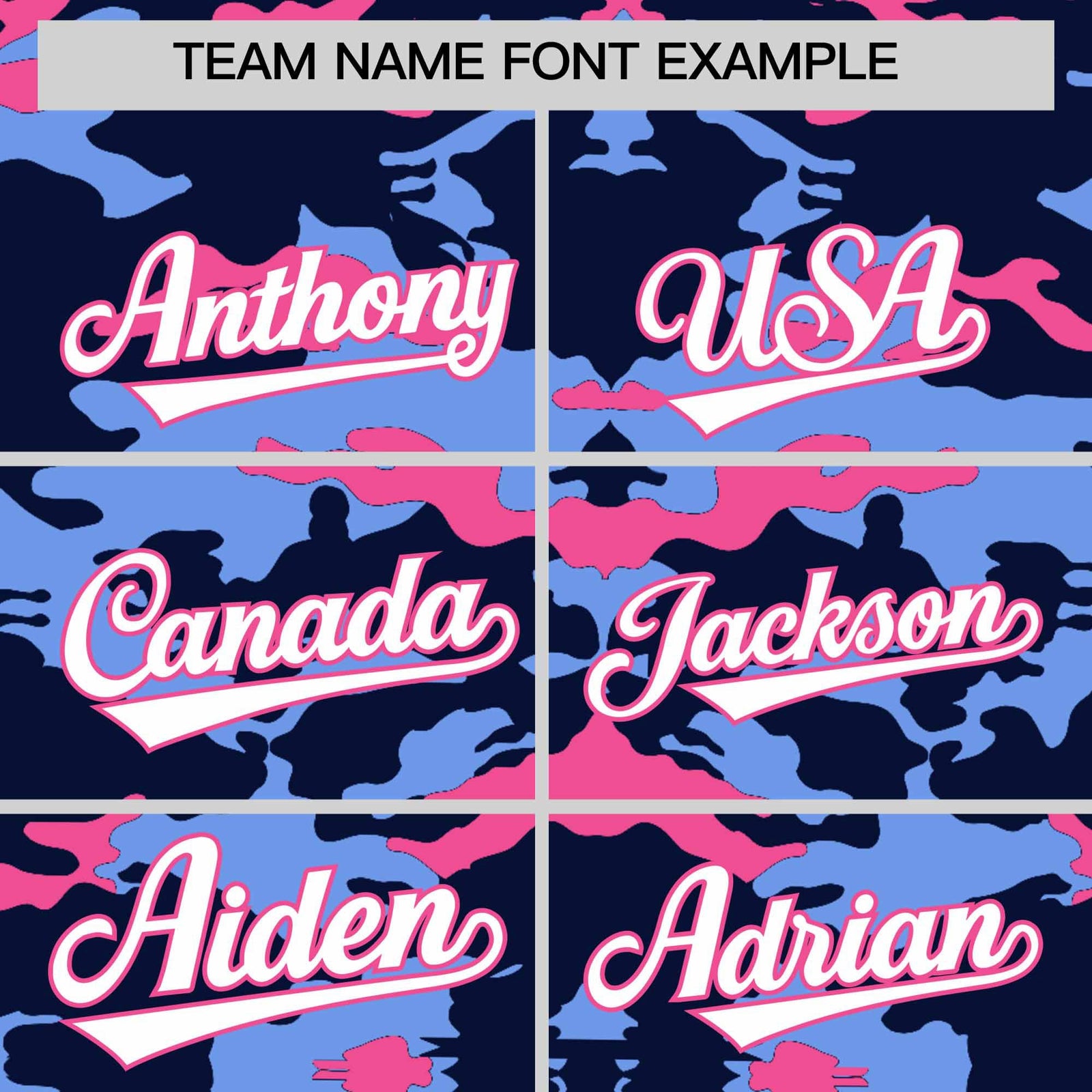 Custom Navy Light Blue and Pink Camo Fashion Authentic Sleeveless Baseball Jersey