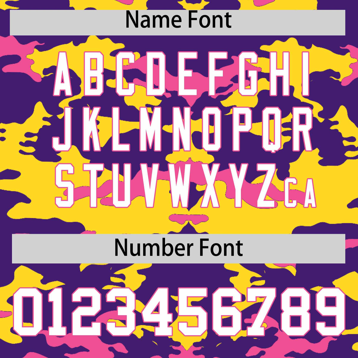 Custom Purple Gold and Pink Camo Fashion Authentic Sleeveless Baseball Jersey