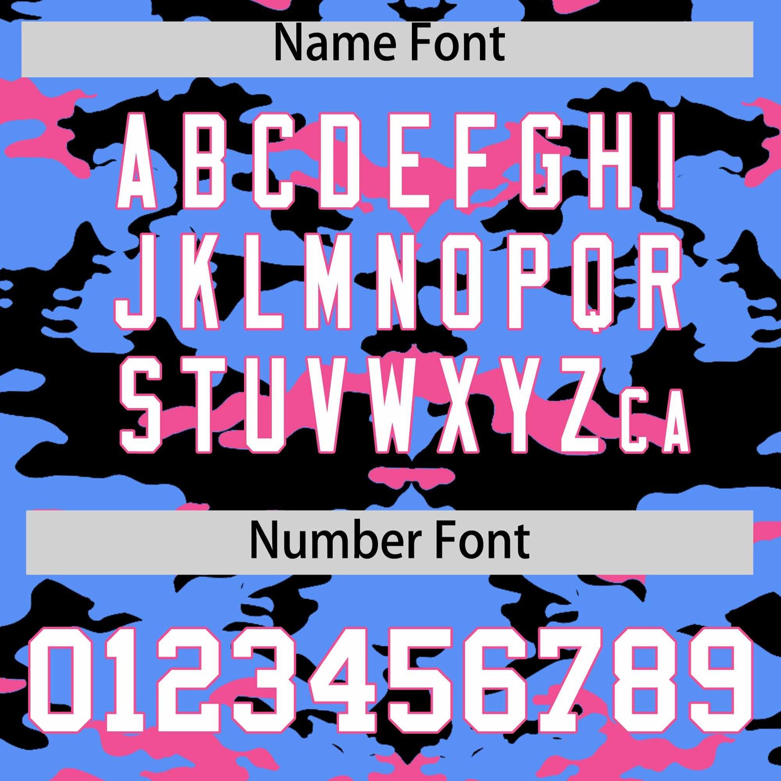 Custom Powder Blue Black and Pink Camo Fashion Authentic Sleeveless Baseball Jersey