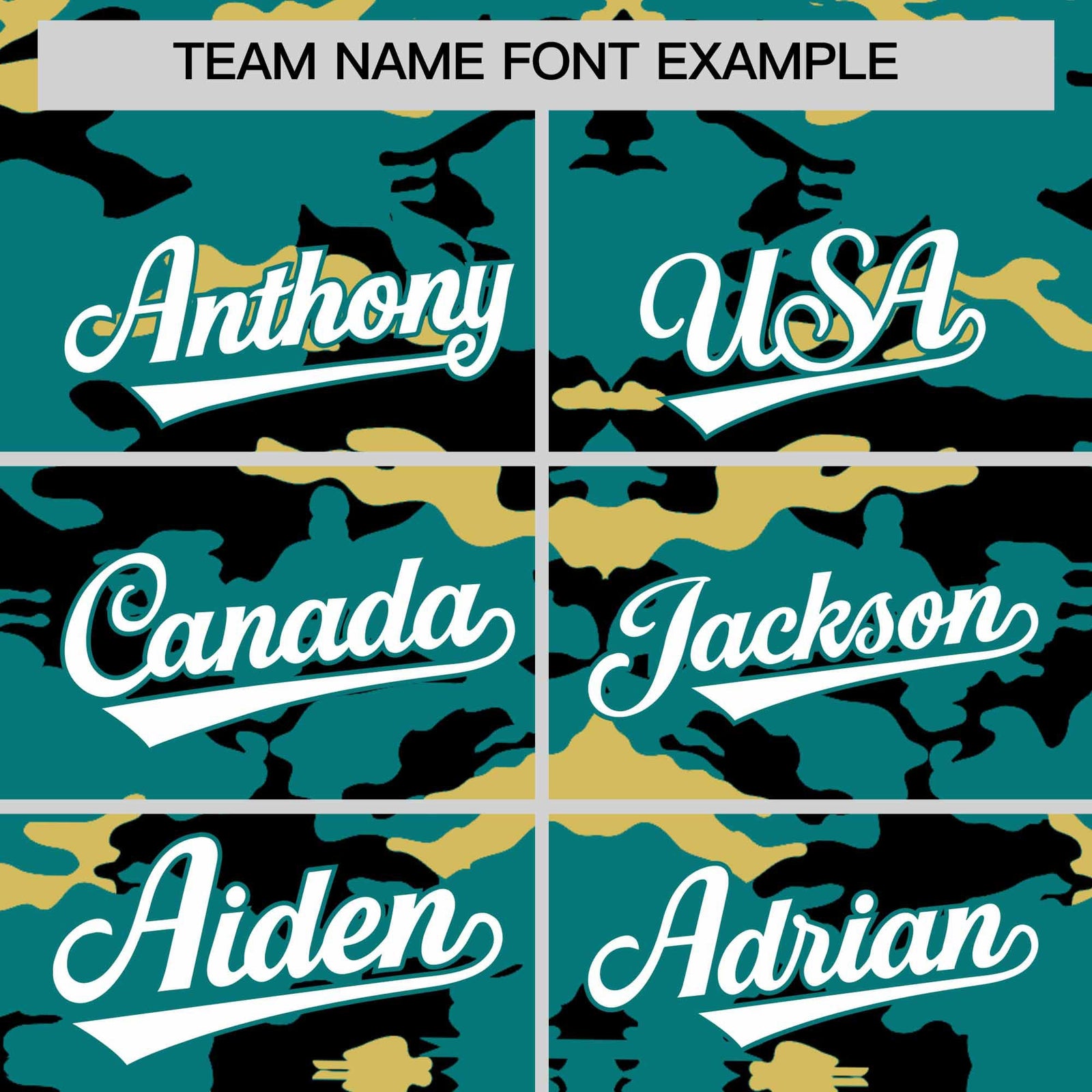 Custom Aqua Black and Khaki Camo Fashion Authentic Sleeveless Baseball Jersey