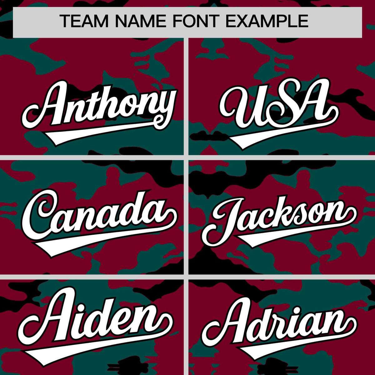 Custom Crimson Midnight Green and Black Camo Fashion Authentic Sleeveless Baseball Jersey