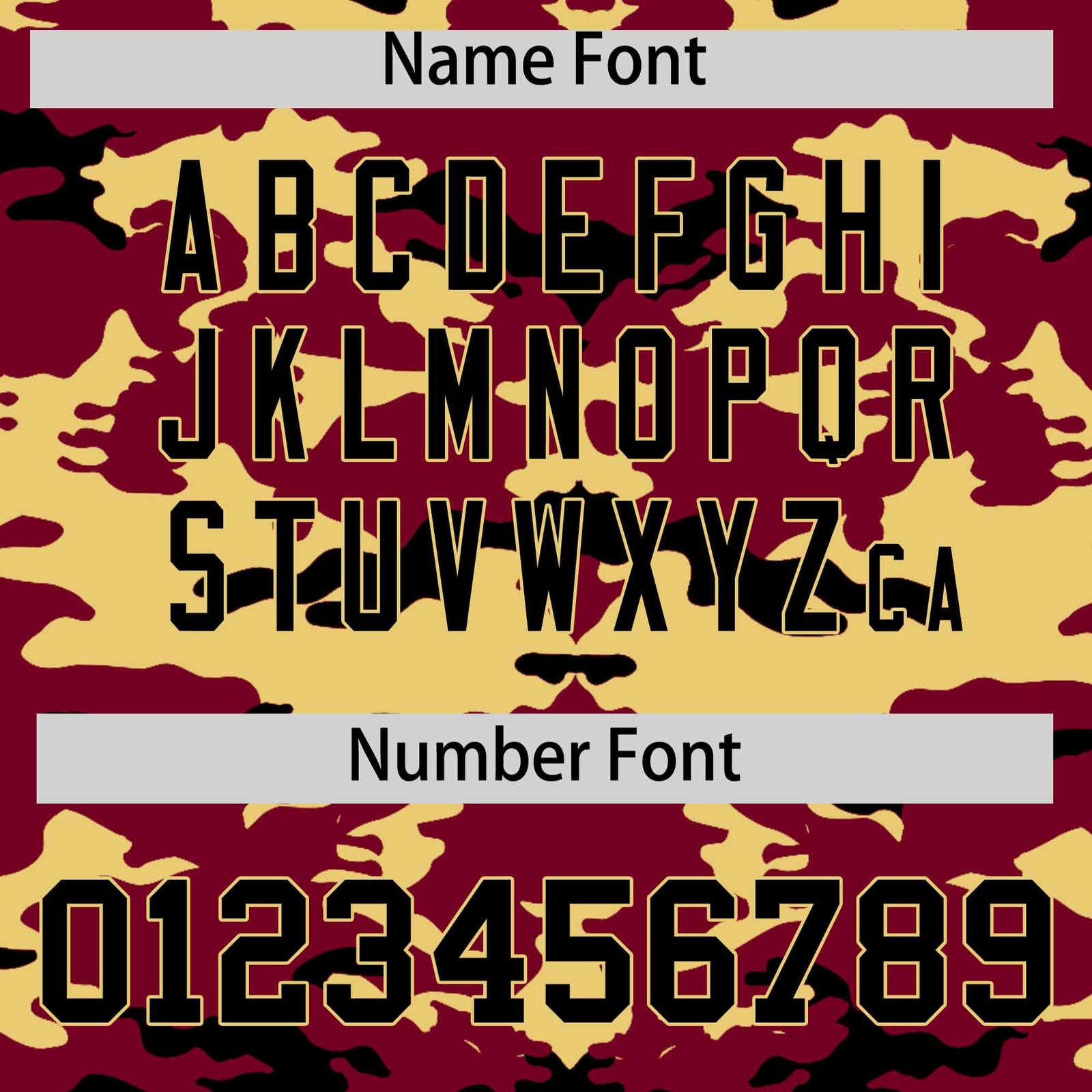 Custom Crimson Khaki and Black Camo Fashion Authentic Sleeveless Baseball Jersey