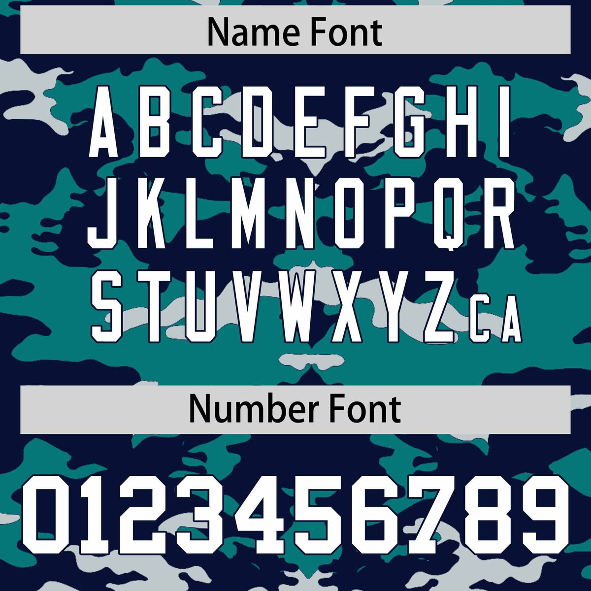 Custom Navy Aqua and Silver Camo Fashion Authentic Sleeveless Baseball Jersey