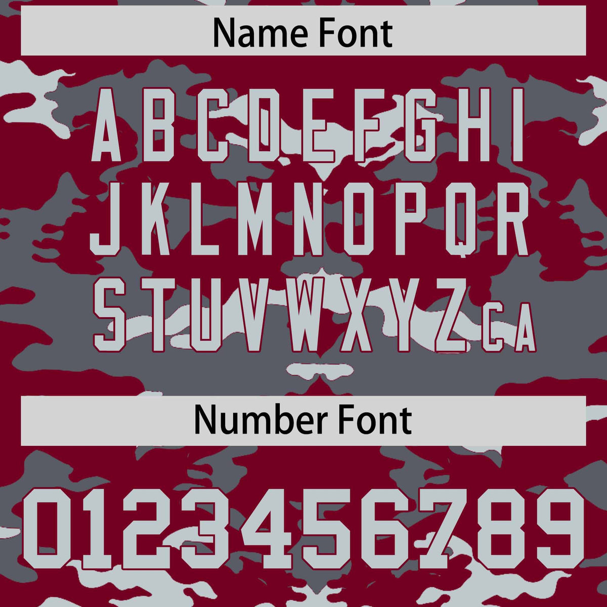 Custom Crimson Gray and Silver Camo Fashion Authentic Sleeveless Baseball Jersey