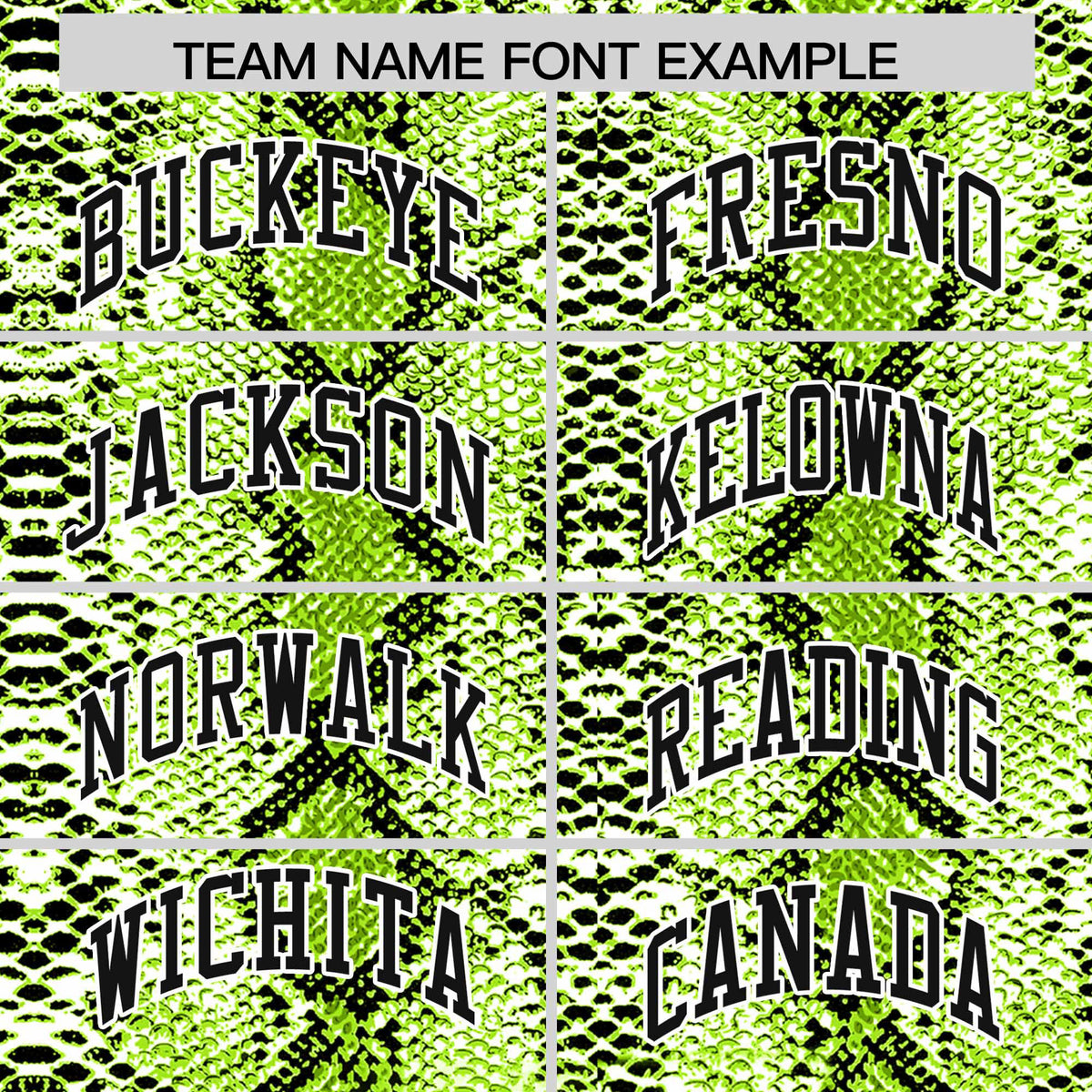 Custom White Snakeskin Pattern Authentic Sleeveless Baseball Jersey