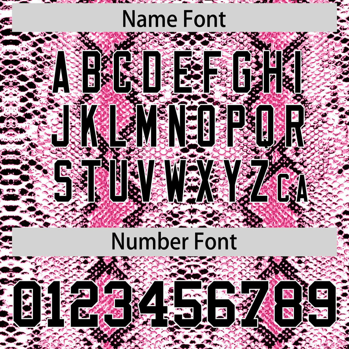 Custom Pink Snakeskin Pattern Authentic Sleeveless Baseball Jersey