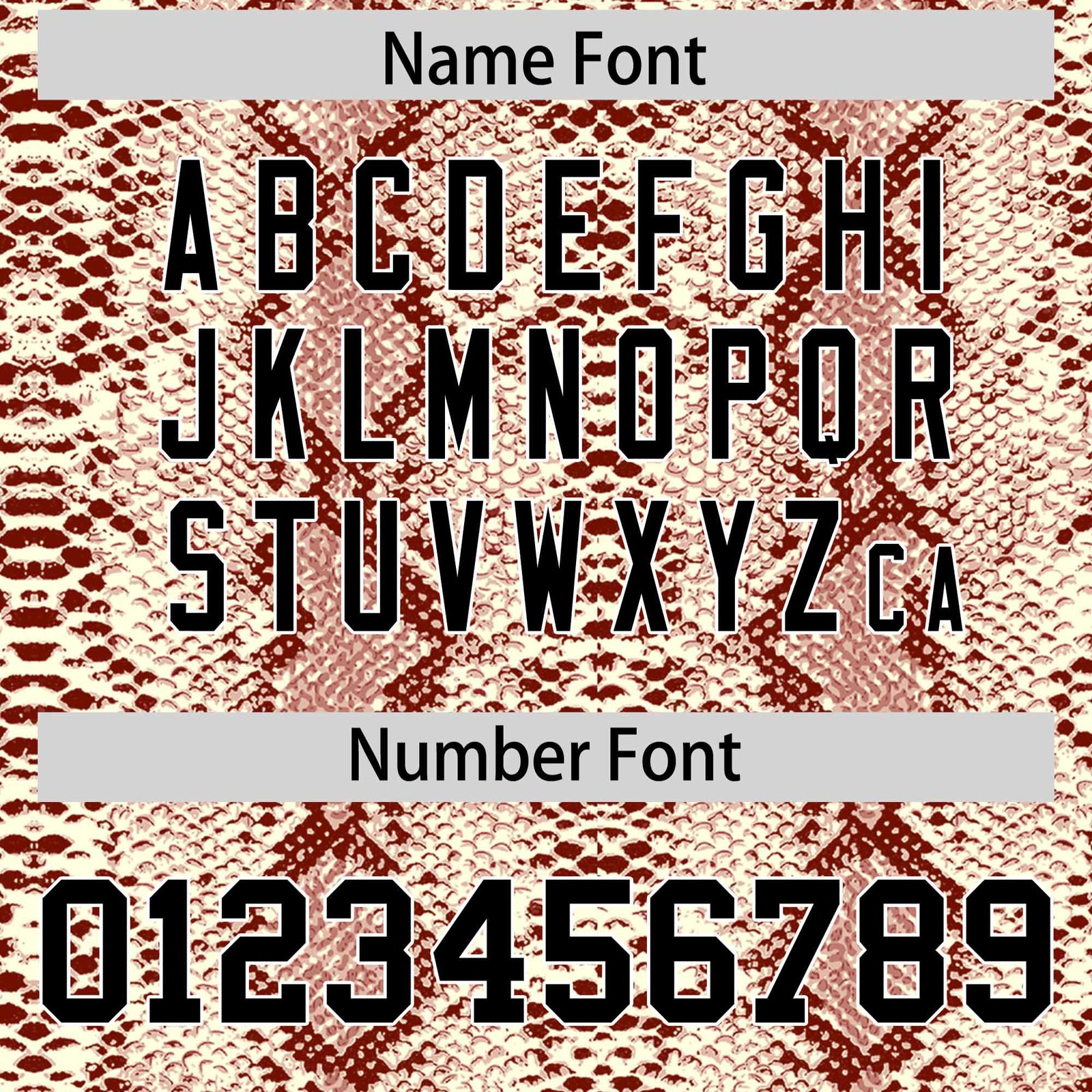 Custom Texas Orange Snakeskin Pattern Authentic Sleeveless Baseball Jersey